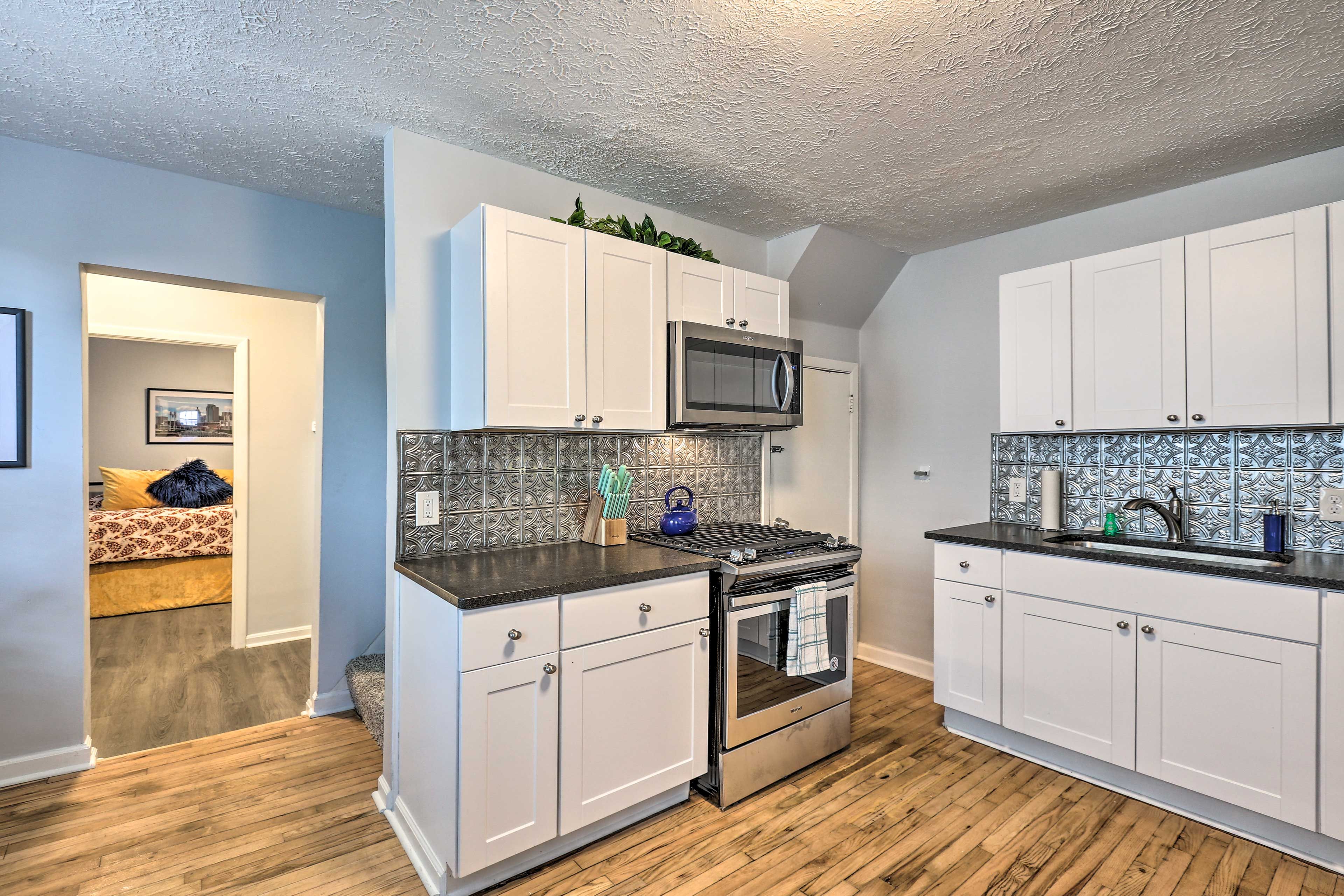 Kitchen | Portable Dishwasher | French Press | Keurig Coffee Maker | 1st Floor
