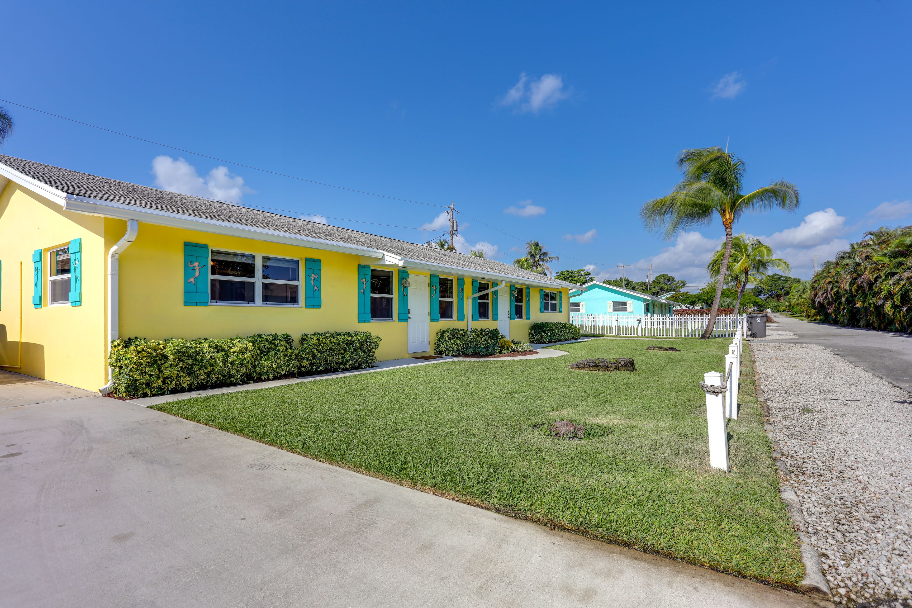 Townhome Exterior | Step-Free Access | Keyless Entry