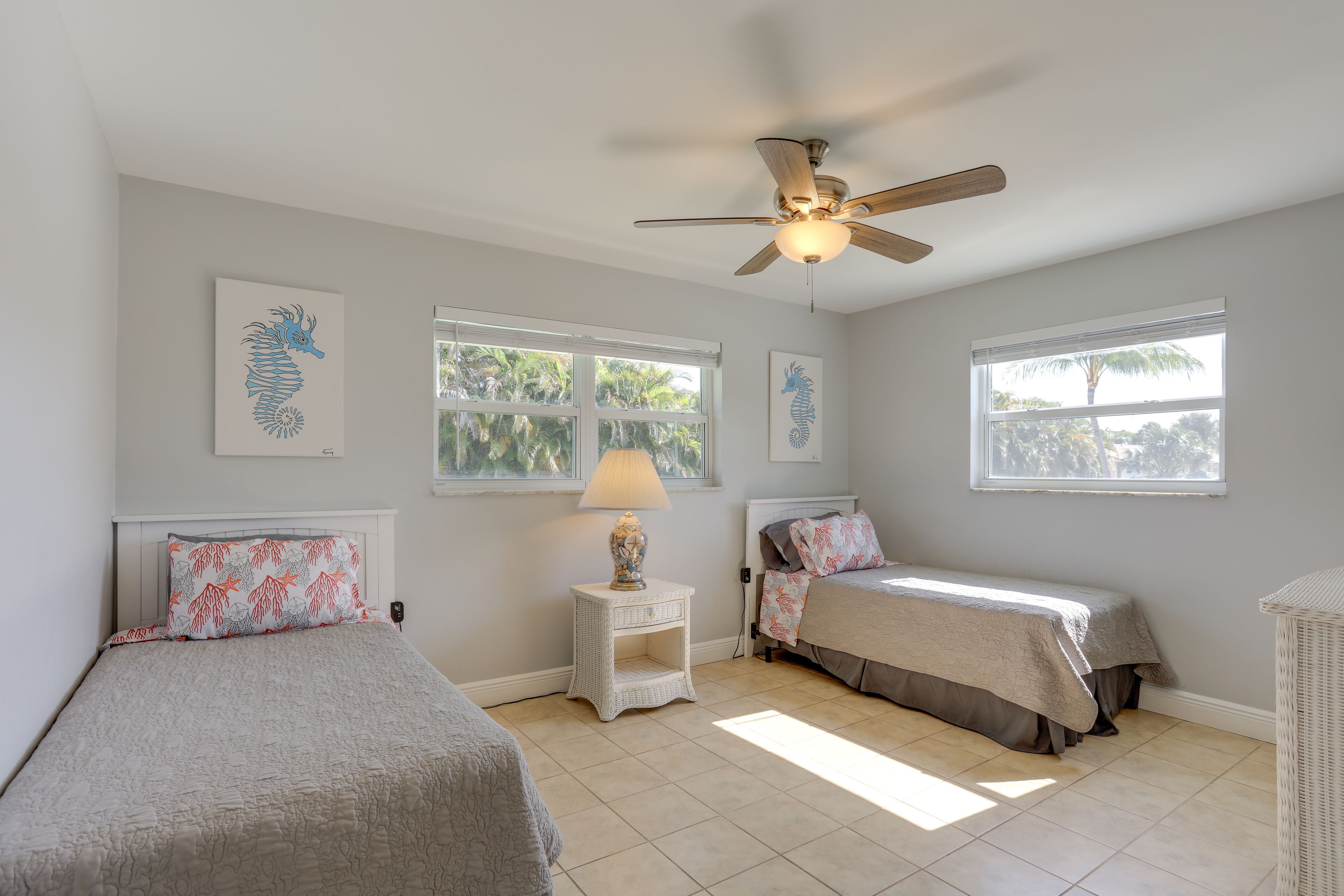 Bedroom 2 | 2 Twin Beds | Linens Provided