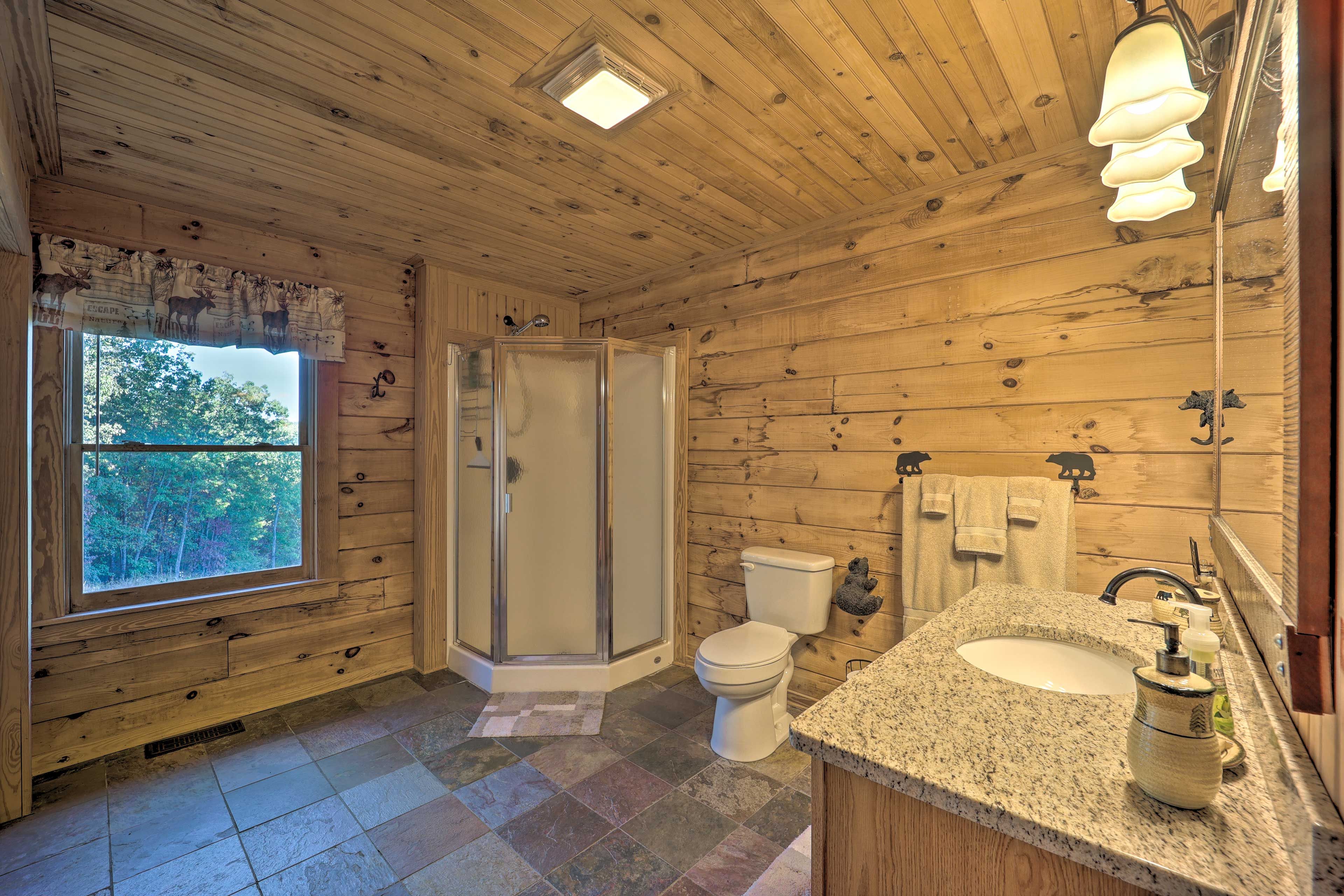 Bathroom | Main Floor | Towels Provided | In-Unit Washer/Dryer