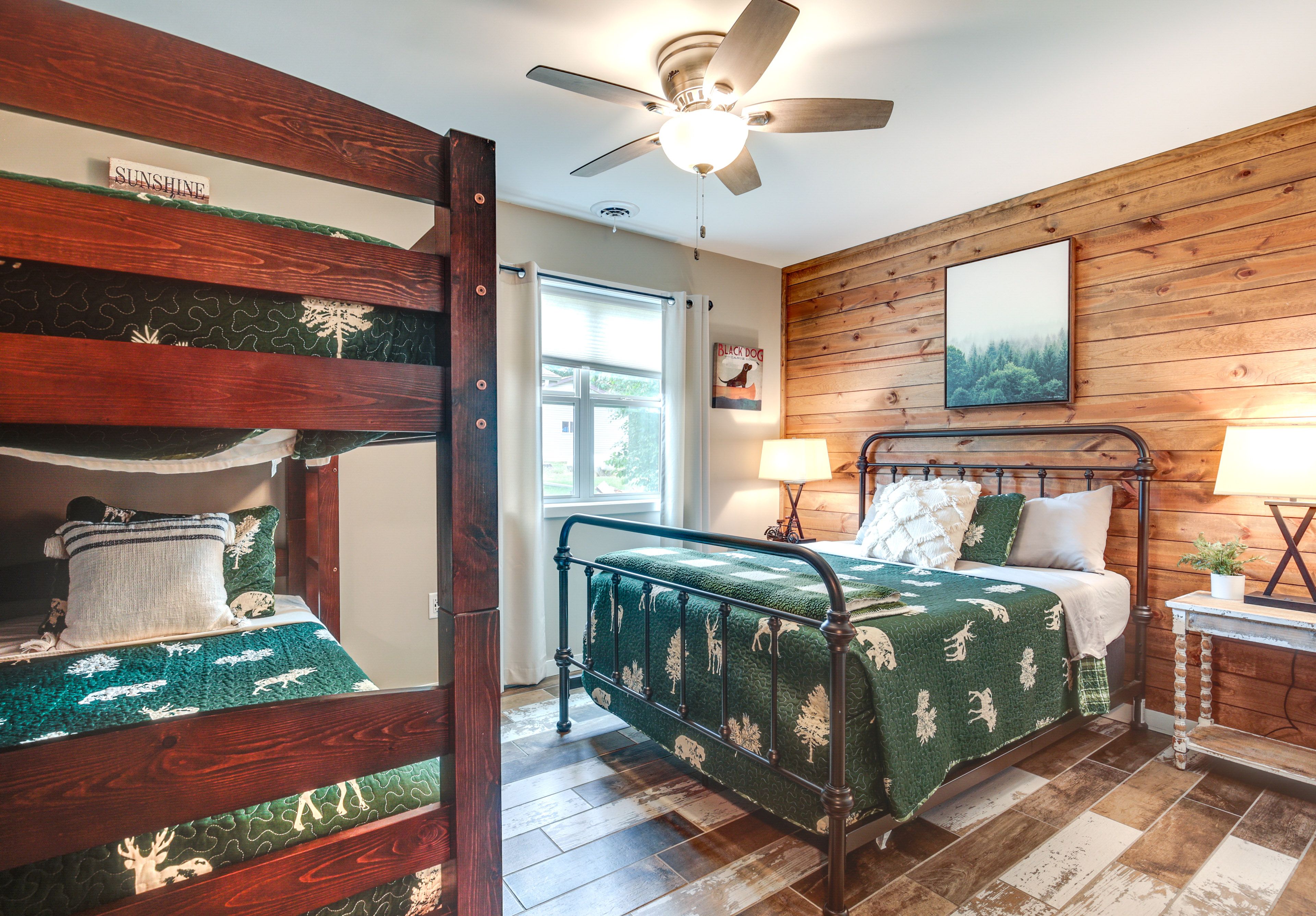 Bedroom 3 | Full Bed | Twin Bunk Bed