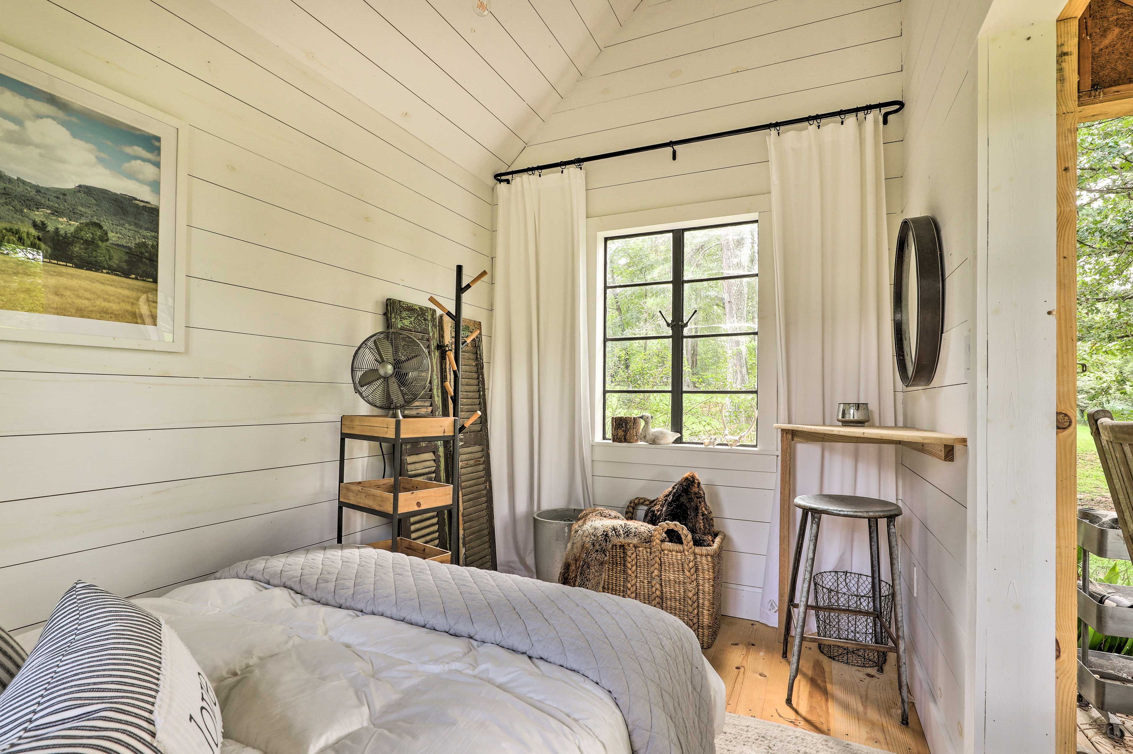 Open the door for some fresh air!