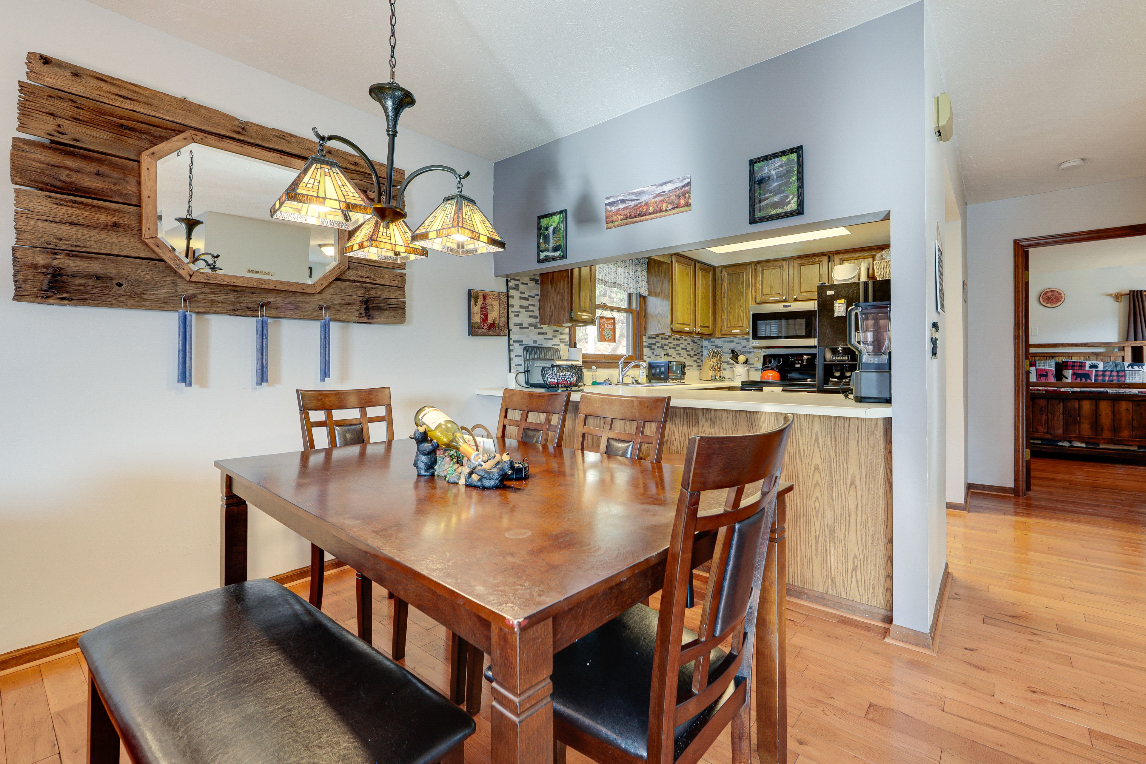 Dining Space | Dishware/Flatware | Mini-Split Heating/Cooling | Upper Level