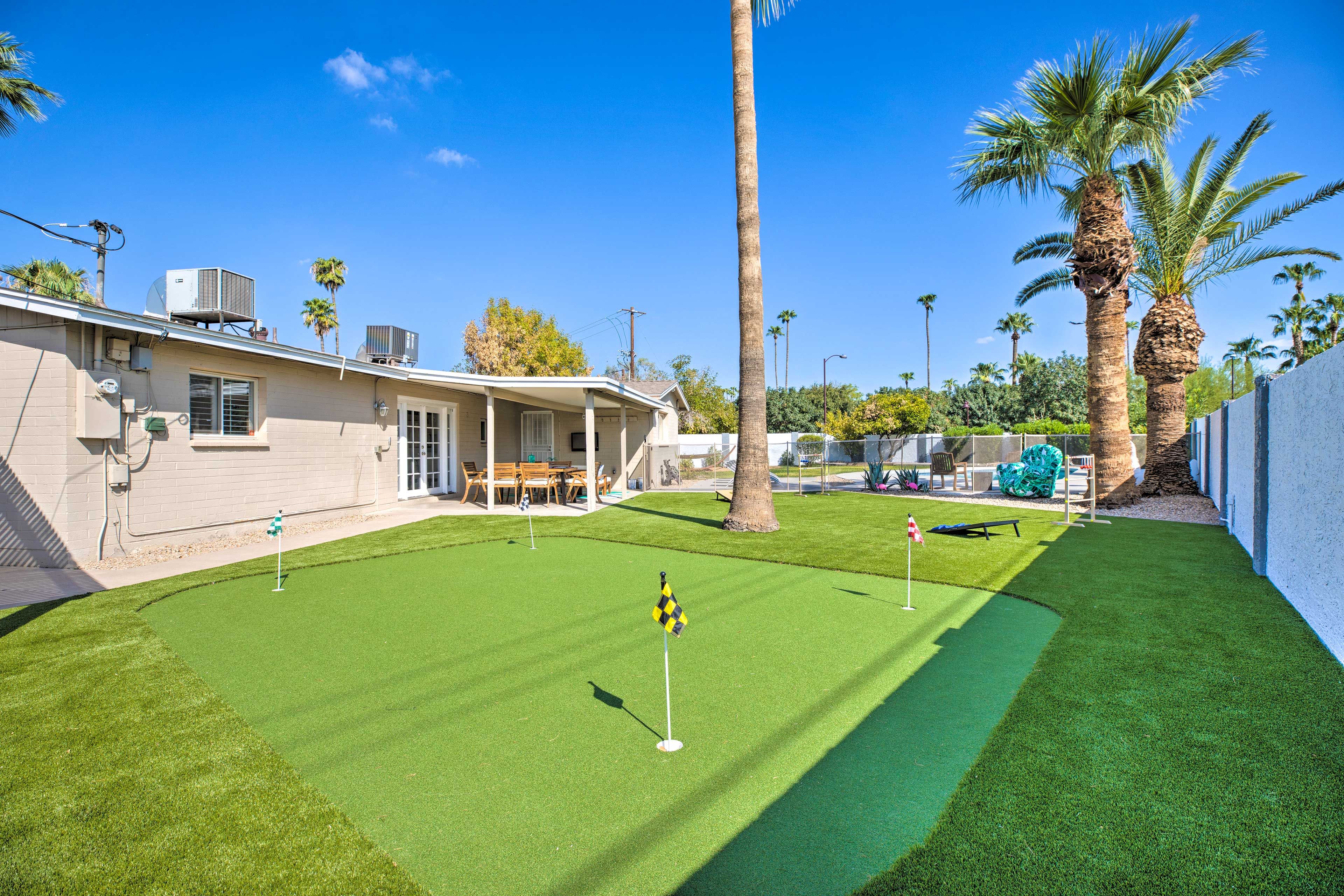 Work on your short game with mini golf!