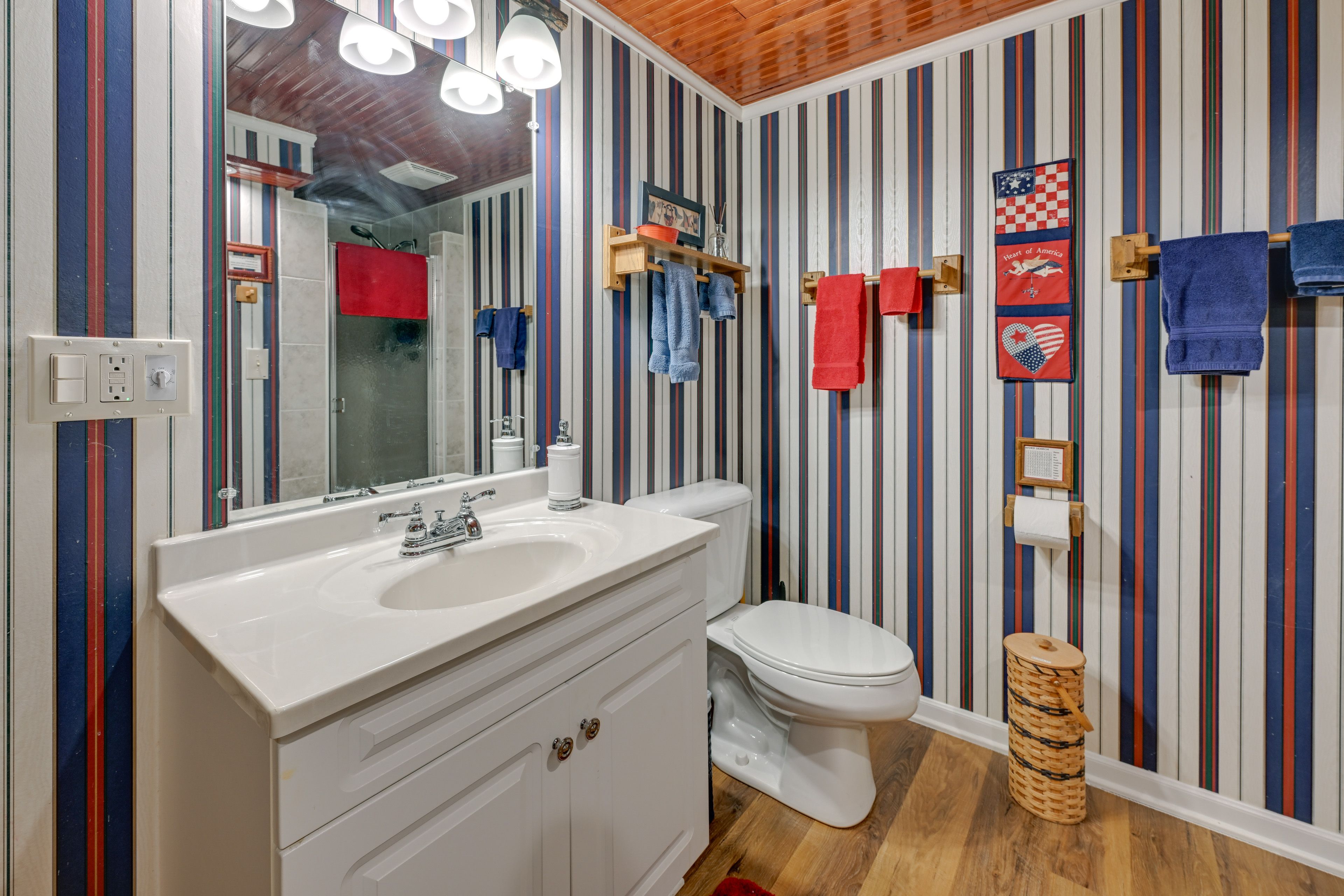 Full Bathroom | Complimentary Toiletries | Hair Dryer | Walk-In Shower