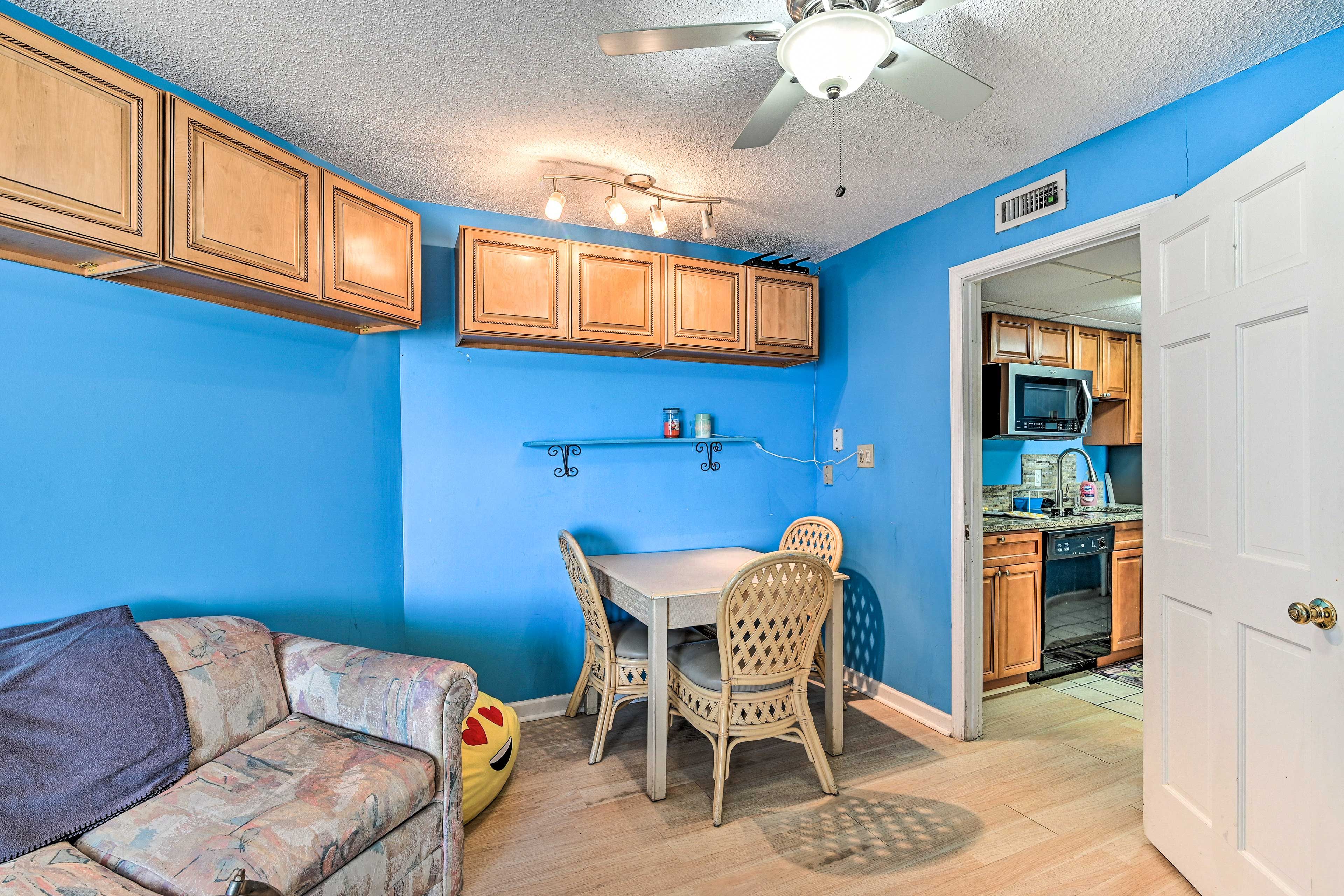 Dining Nook | Dishware & Flatware Provided