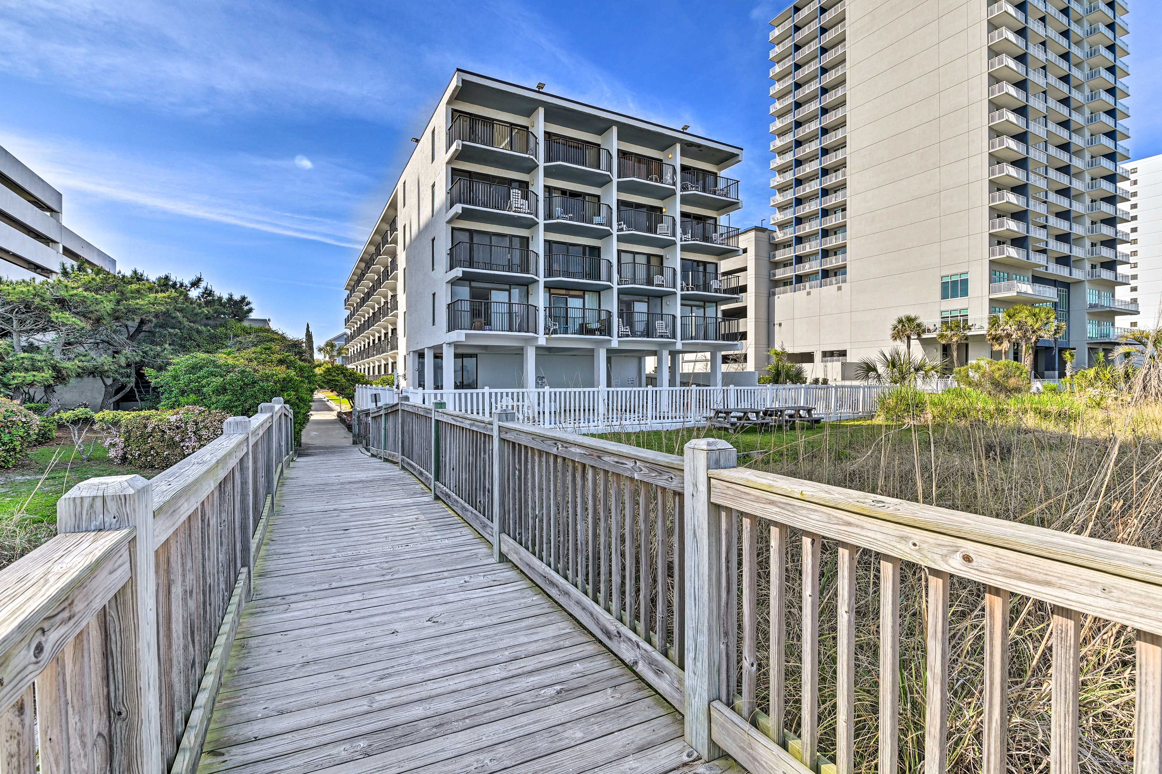 Walkway to Beach