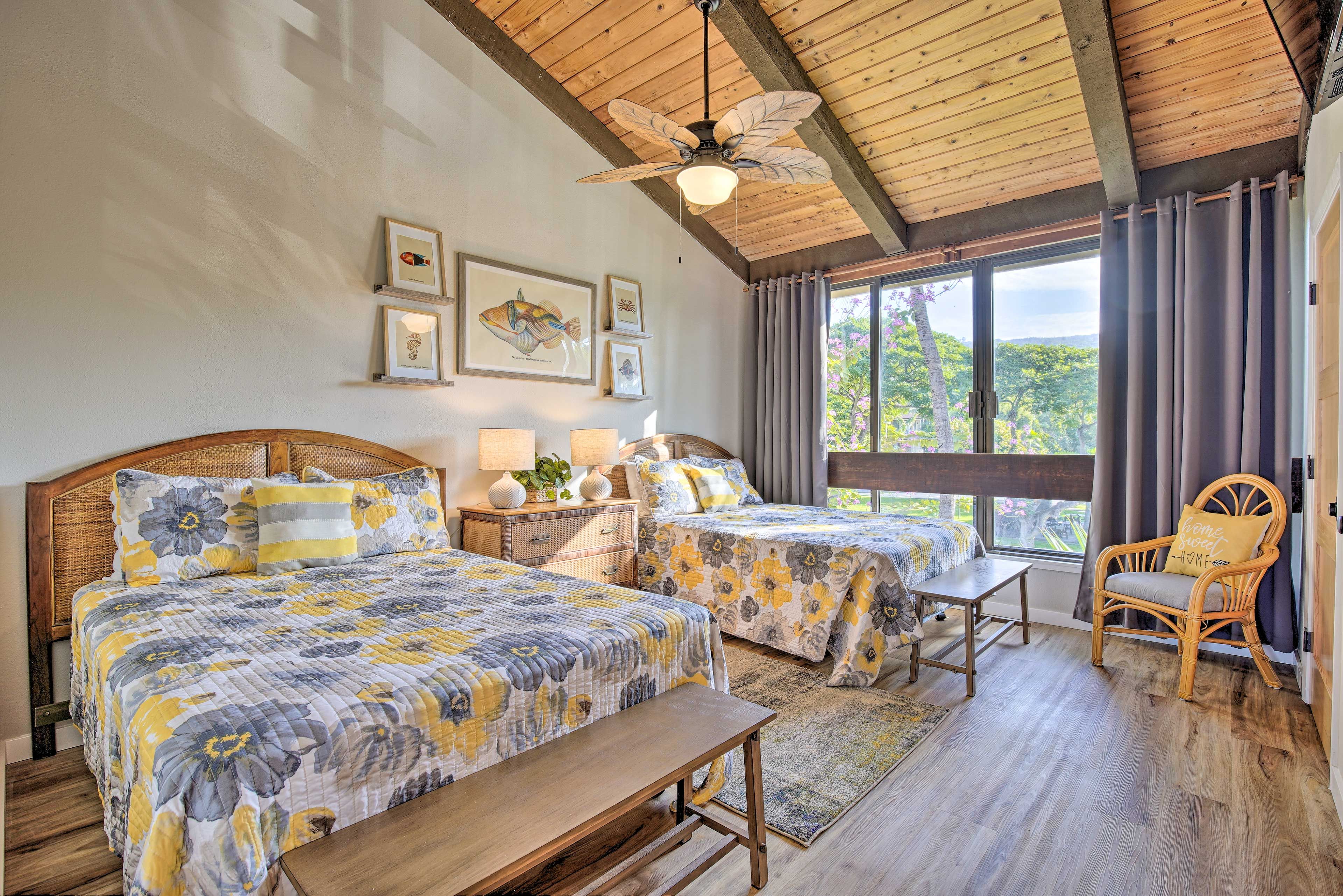 Bedroom 2 | 2 Full Beds