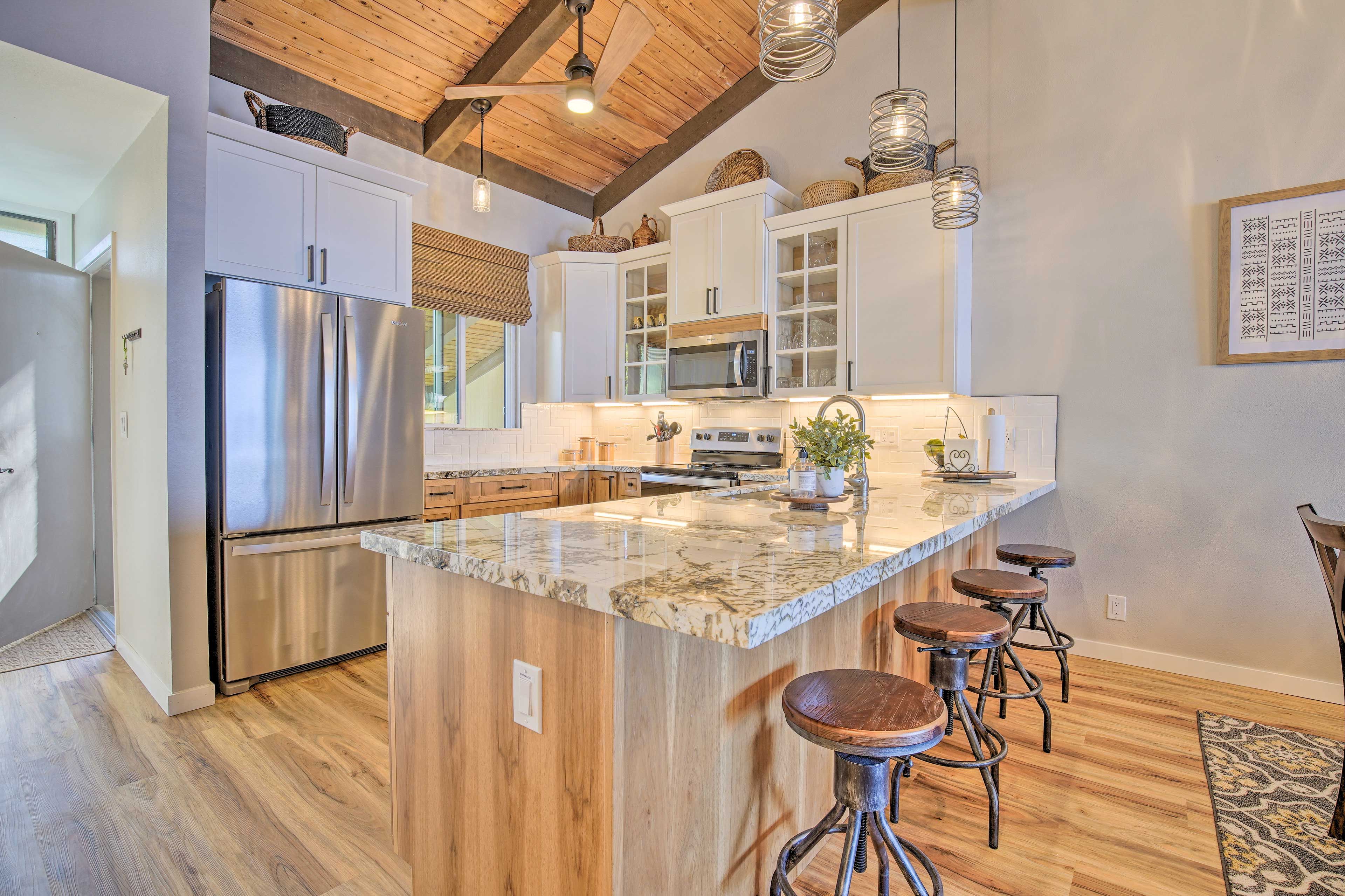 Fully Equipped Kitchen | Blender Provided