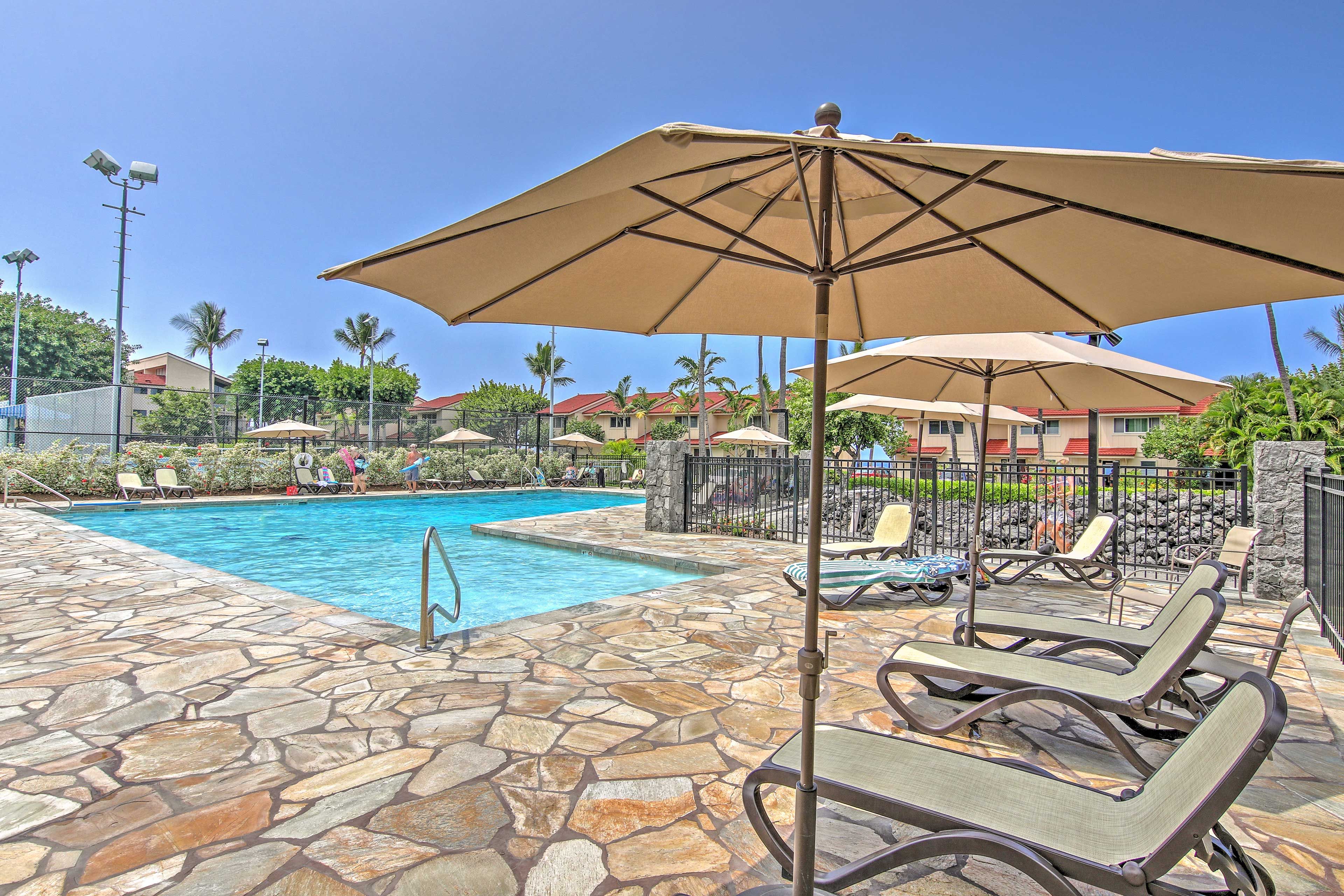 Keauhou Kona Surf and Racquet Club Community Amenities