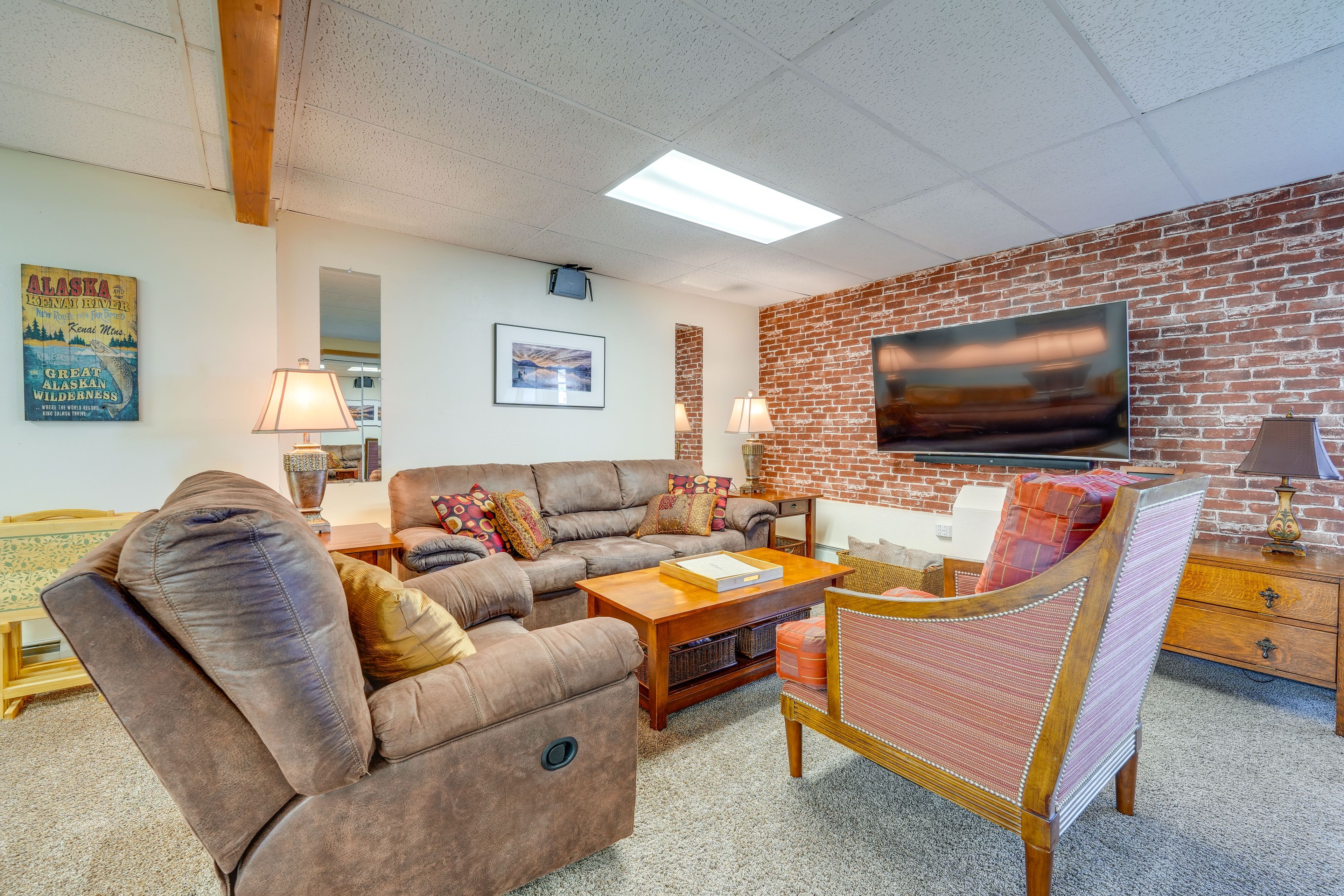 Anchorage Vacation Rental | 2BR | 1BA | 1,100 Sq Ft | Step-Free Access
