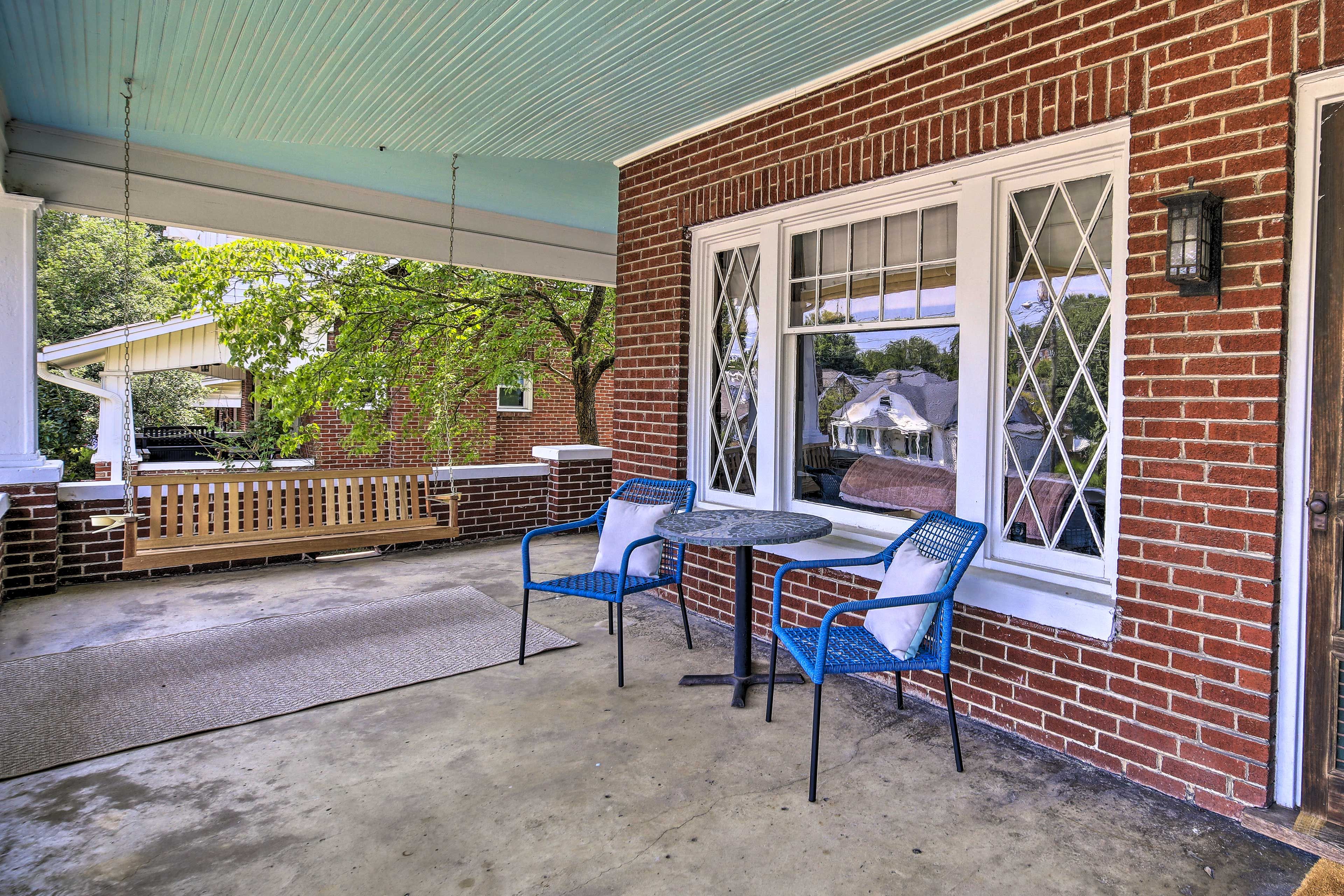 Covered Front Porch