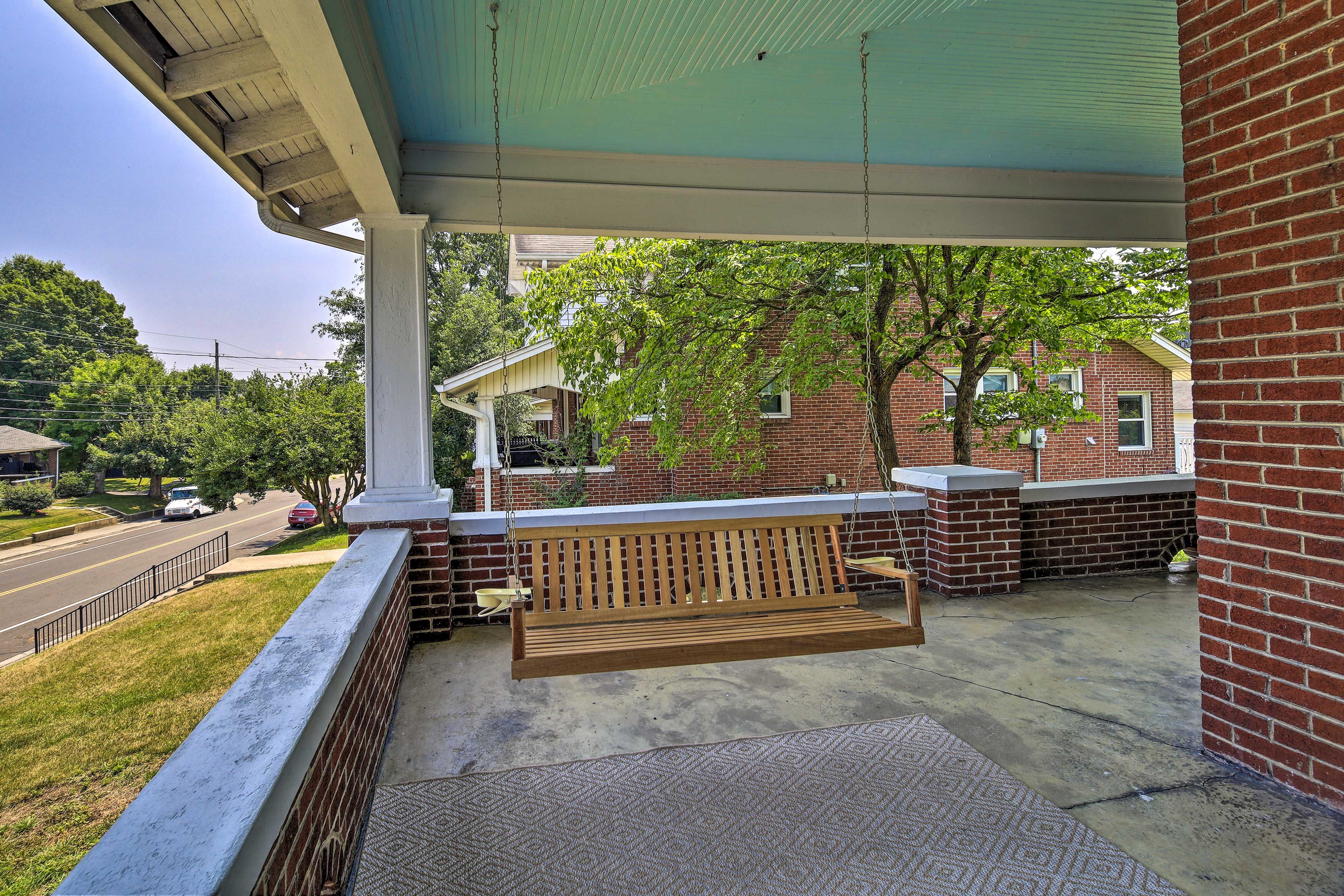 Covered Front Porch