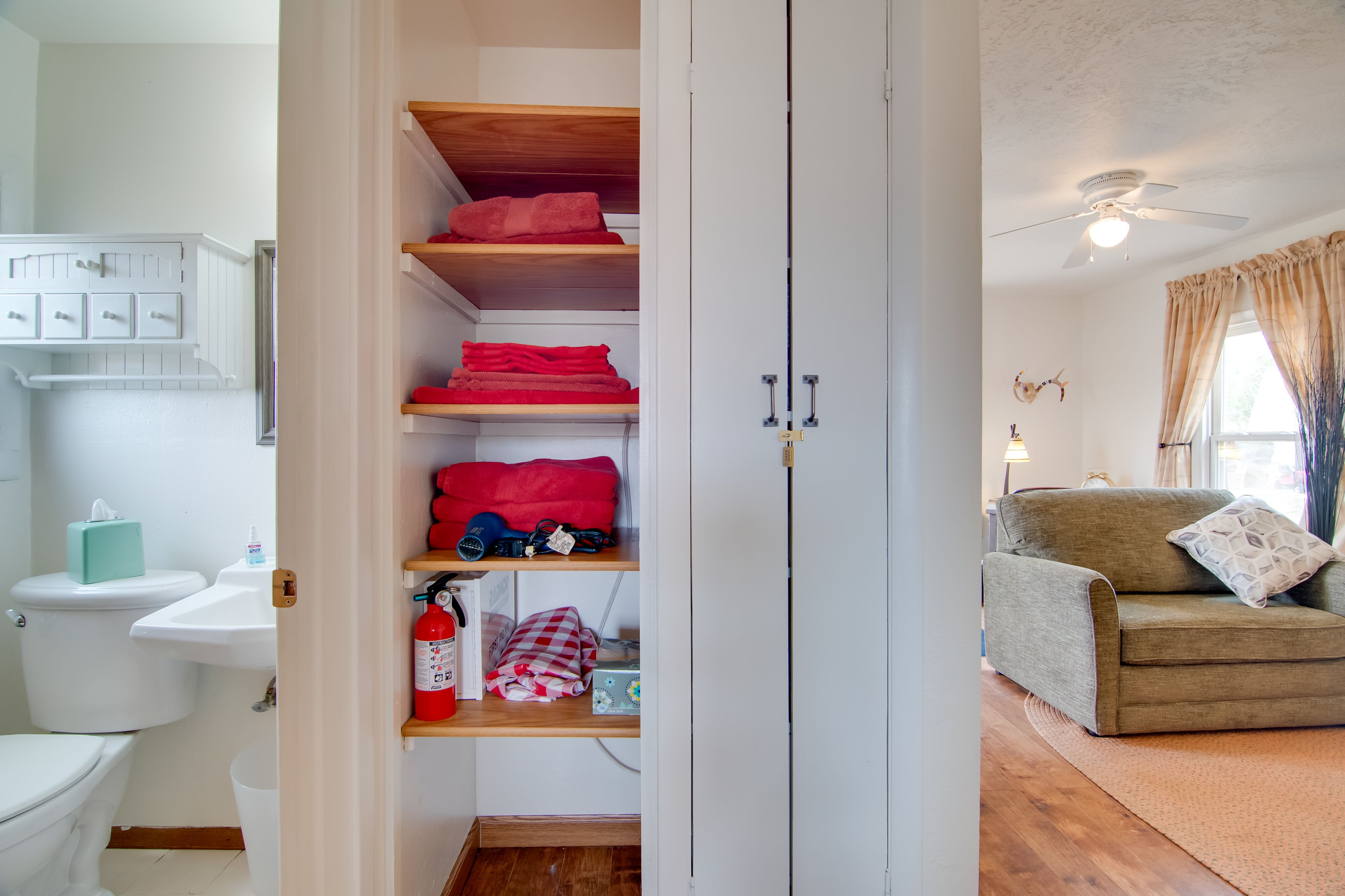 Towels Provided