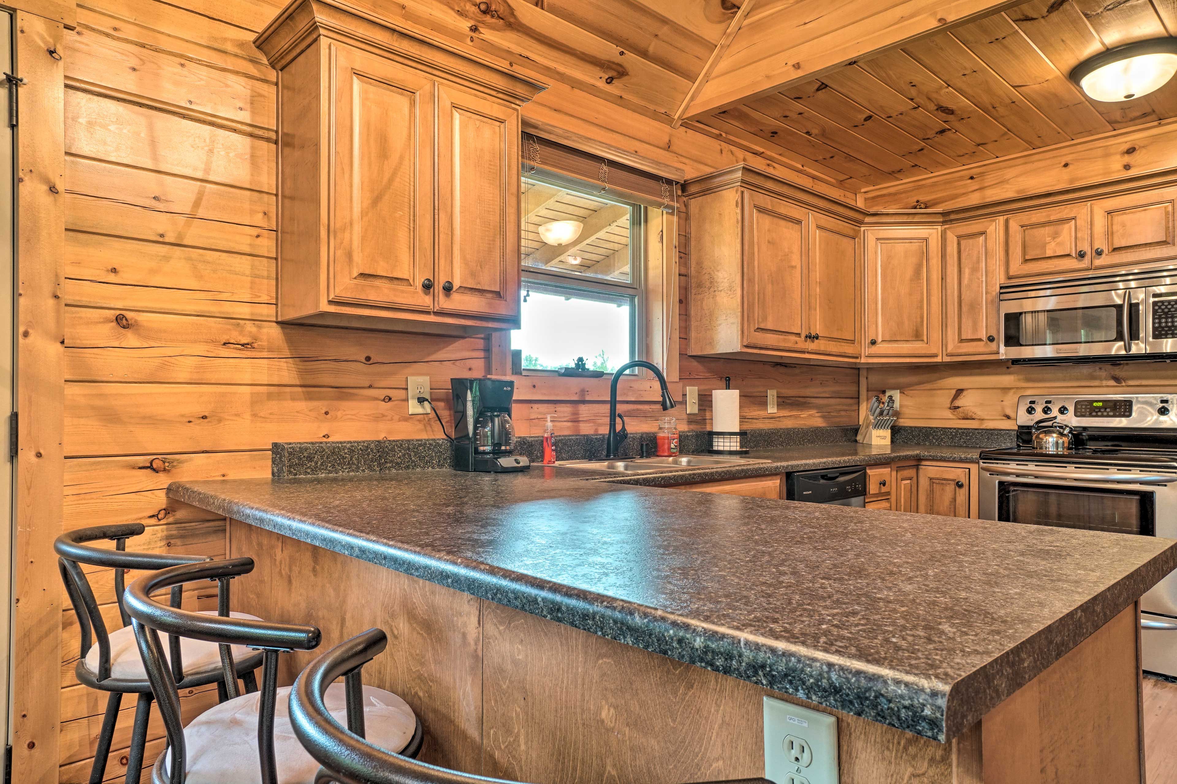Fully Equipped Kitchen | 1st Floor | Basic Cooking Appliances