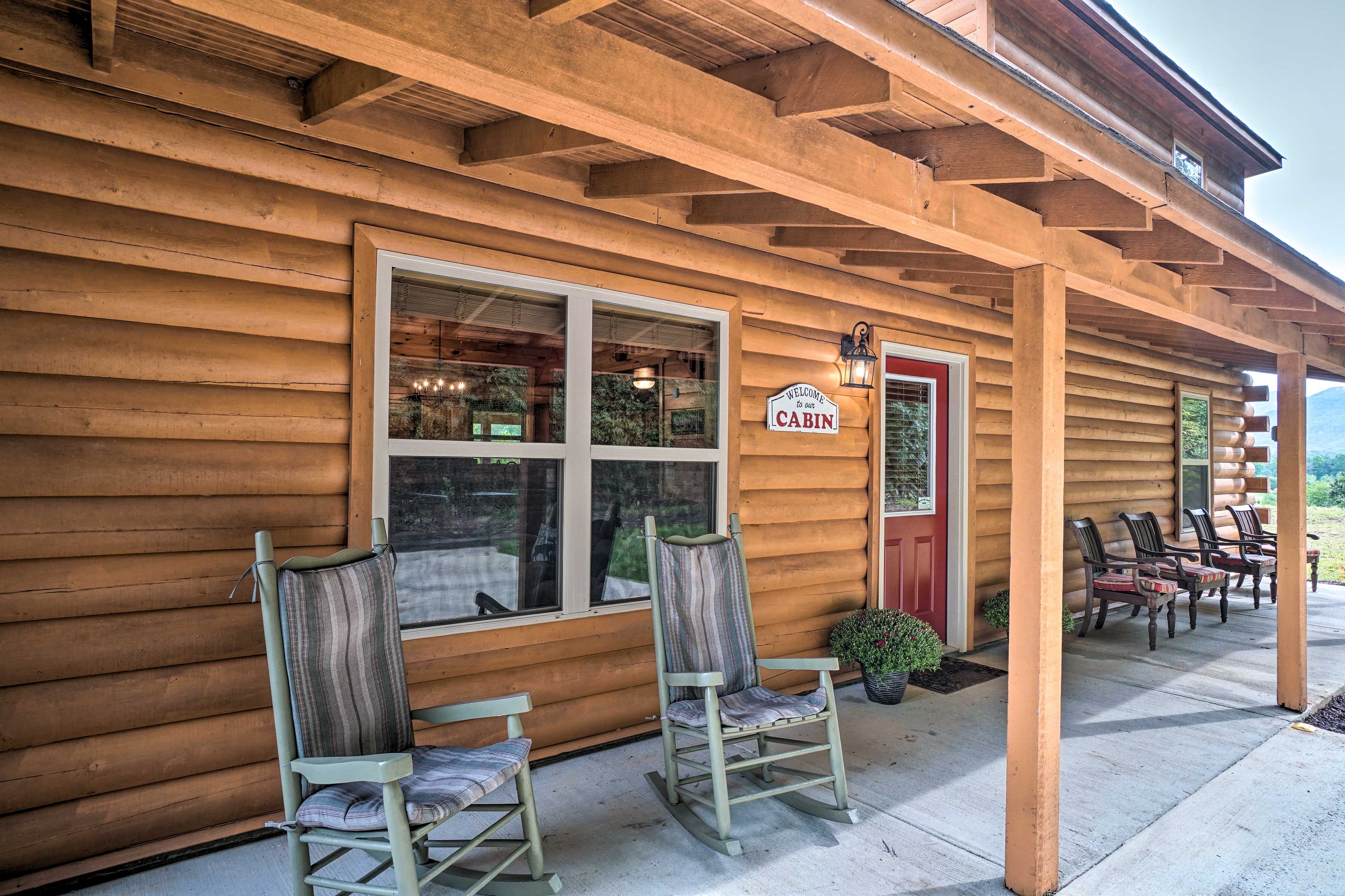 Private Front Patio