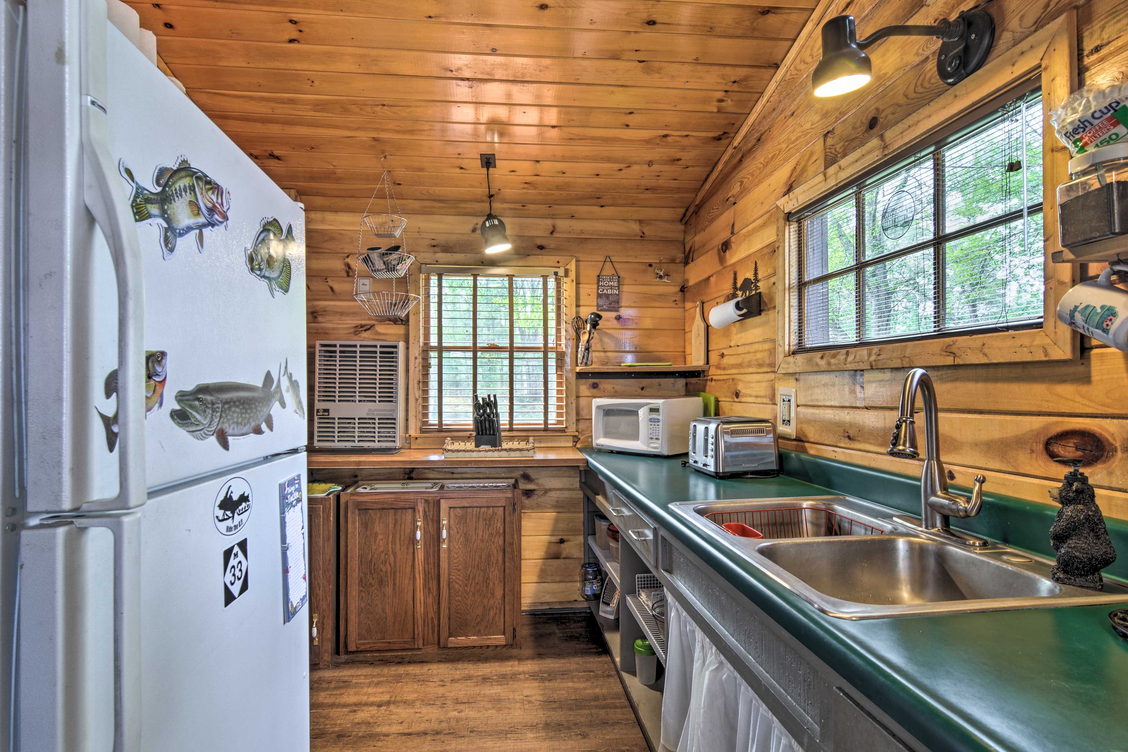 Well-Equipped Kitchen