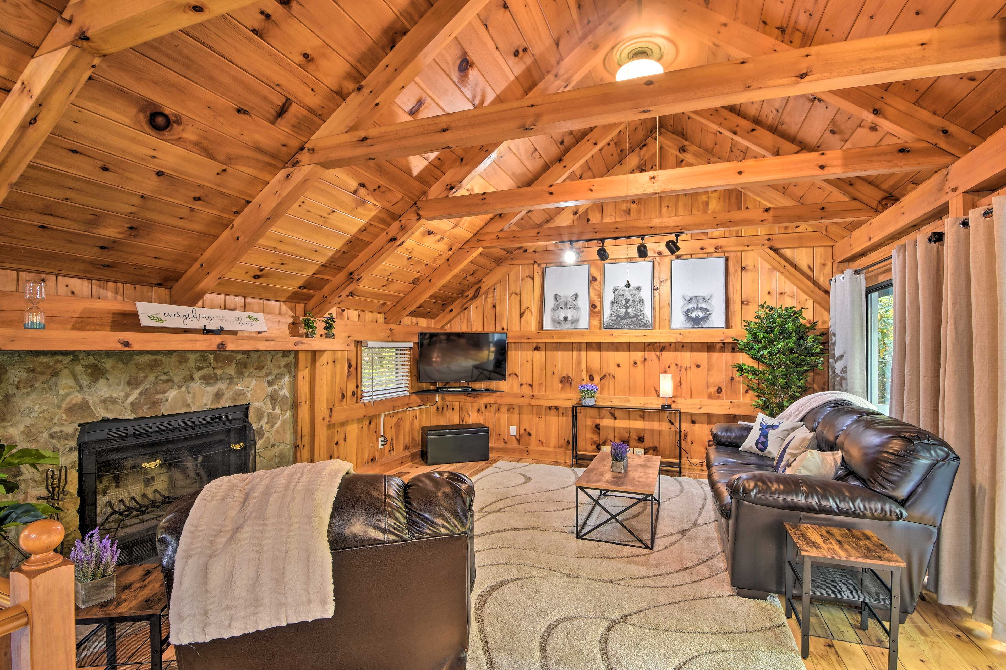 Sky Valley Vacation Rental | 3 BR | 2 BA | Stairs Required | 1,750 Sq Ft