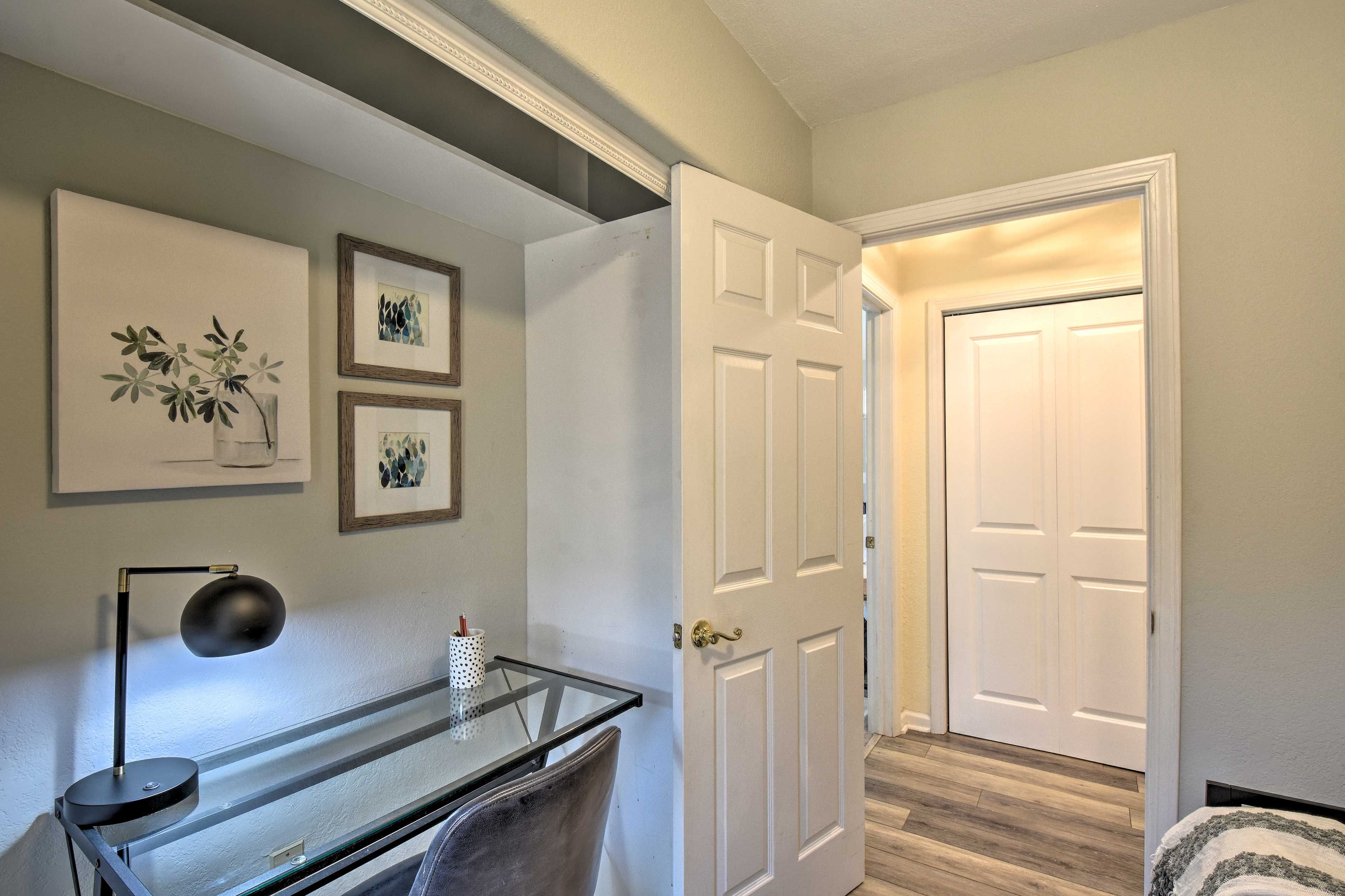 Bedroom 4 | Laptop-Friendly Workspace