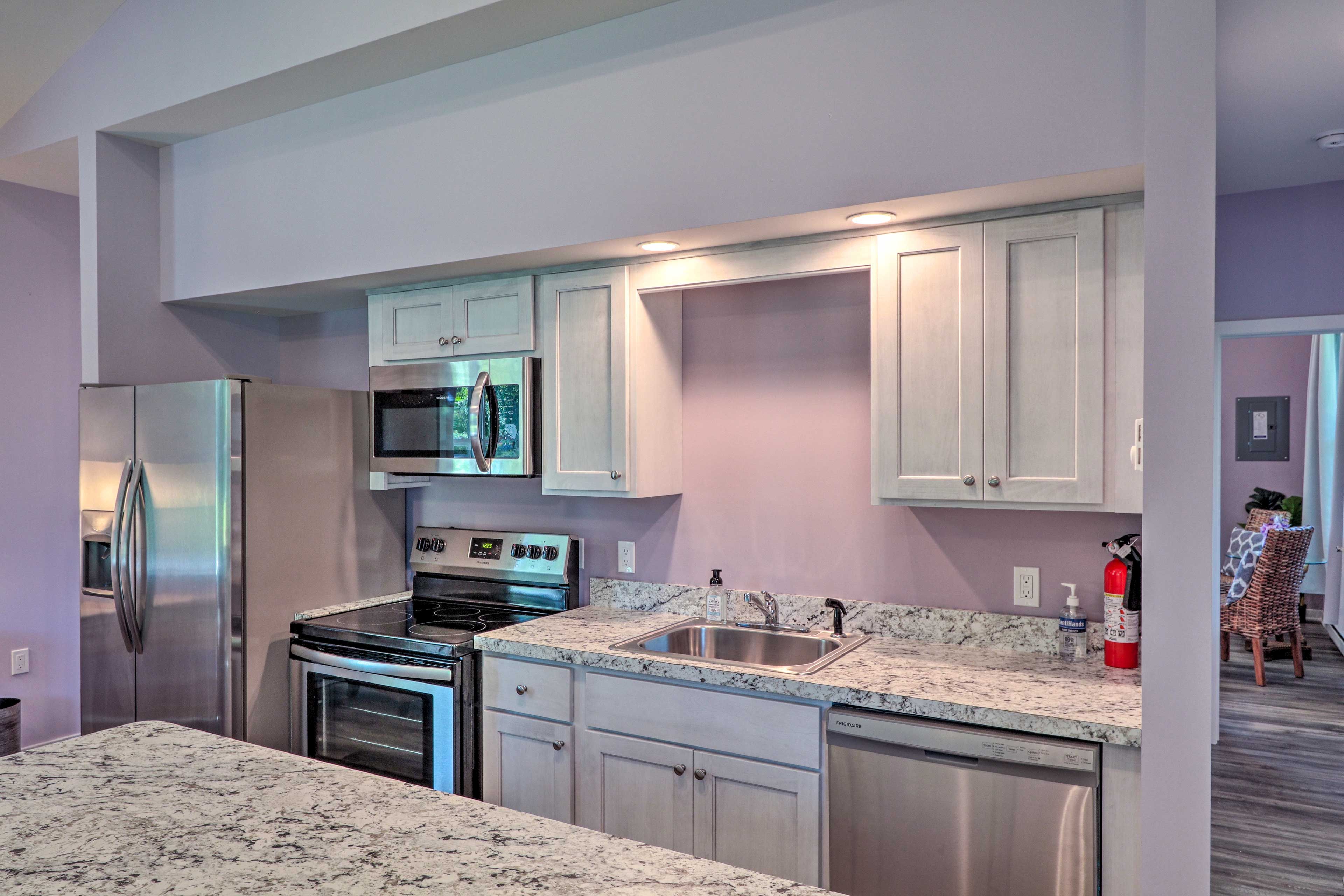Use the dishwasher for easy cleanup.