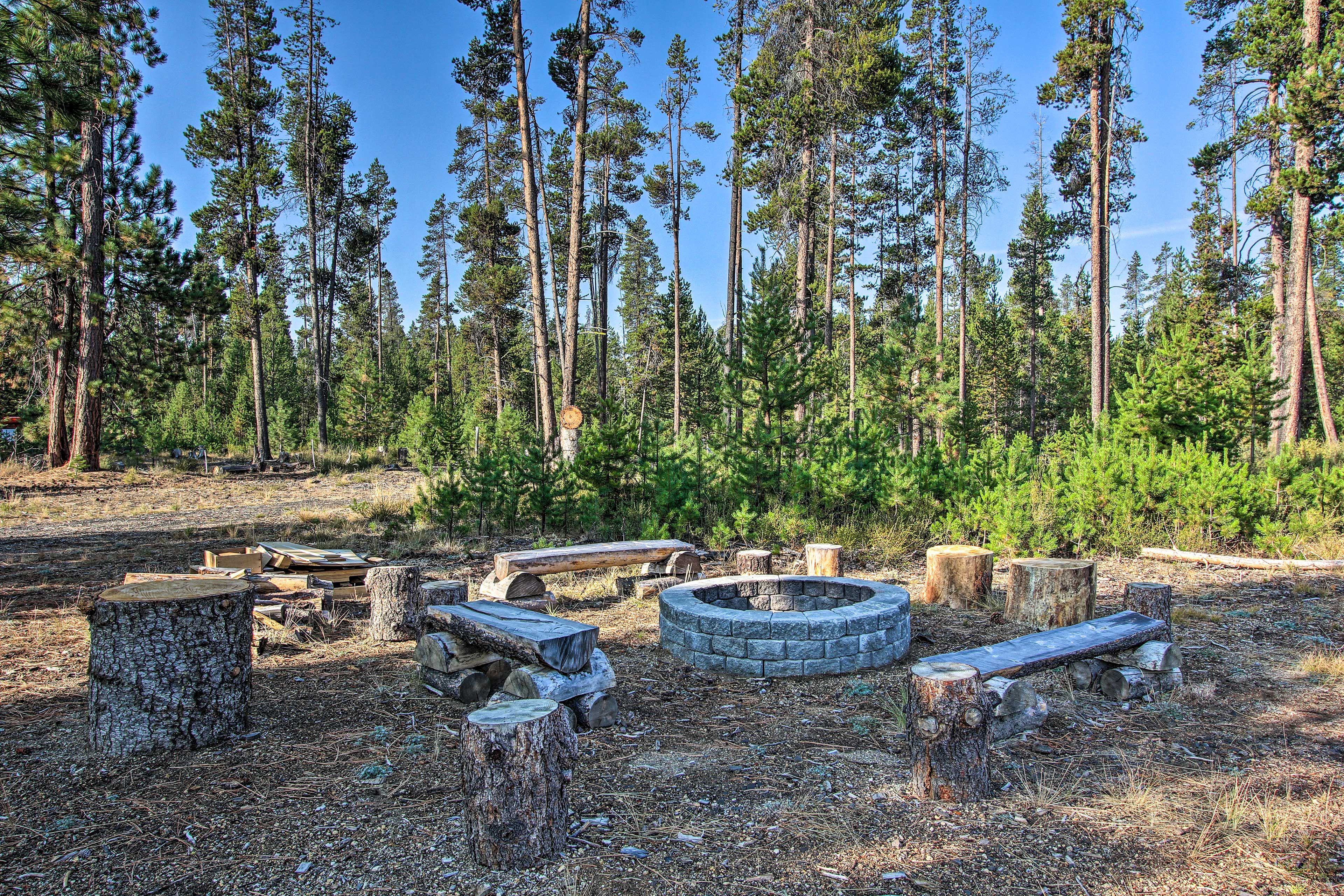 Fire Pit | Wood Provided In Season