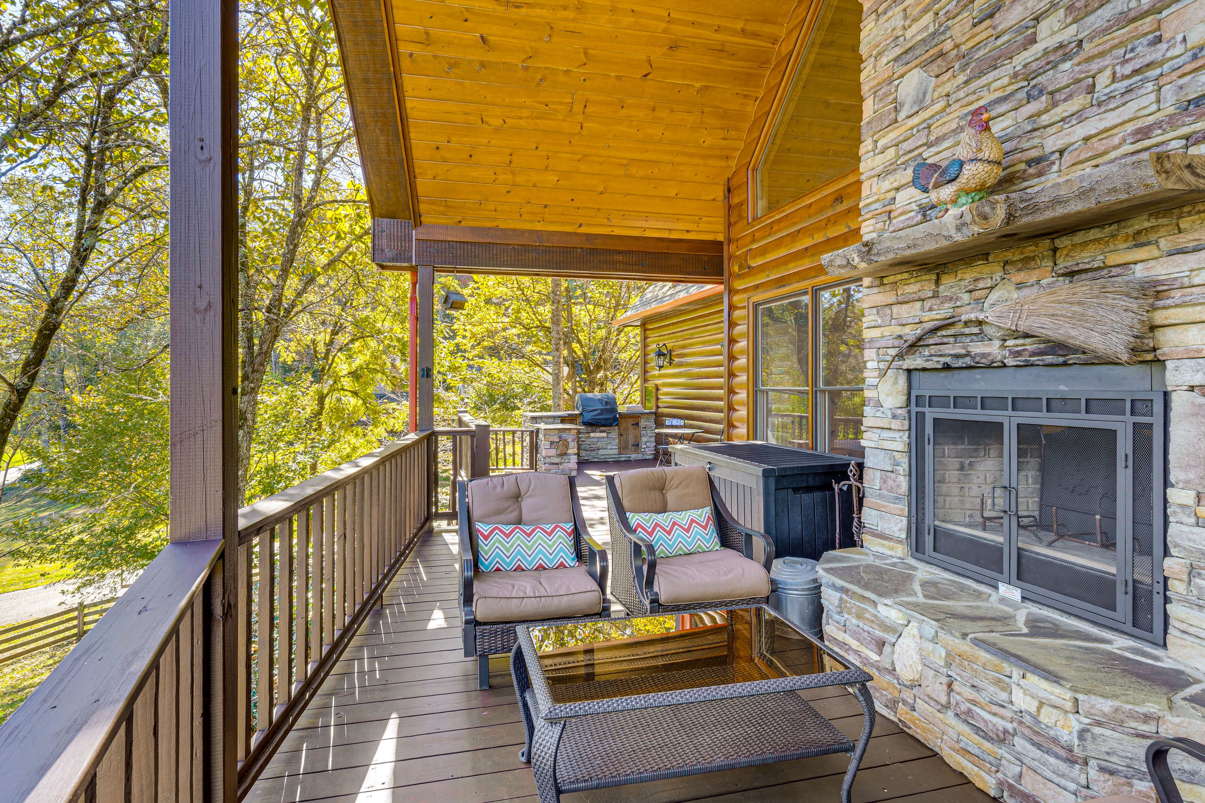 Outdoor Fireplace | Swing