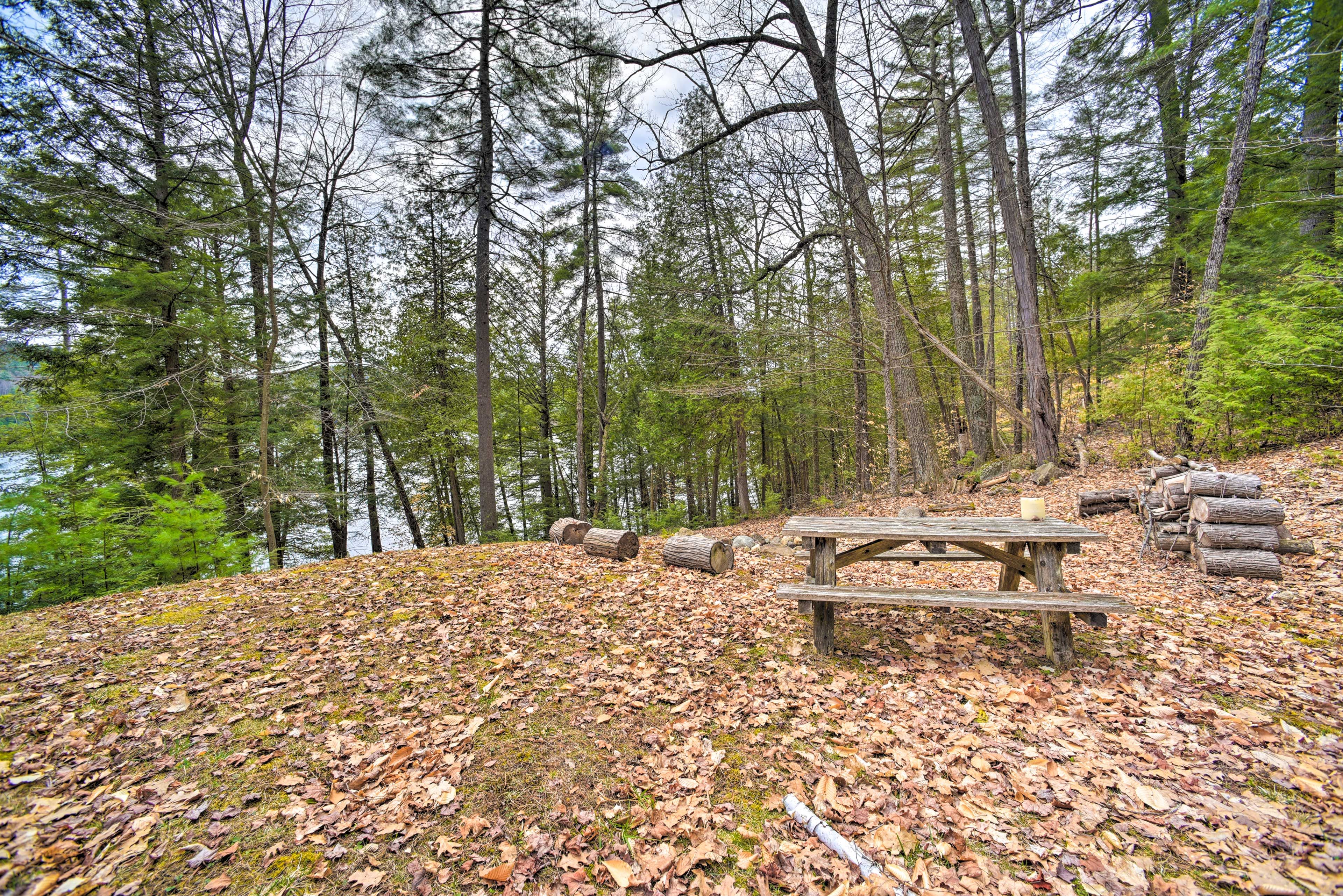 Private Waterfront Space | Fire Pit
