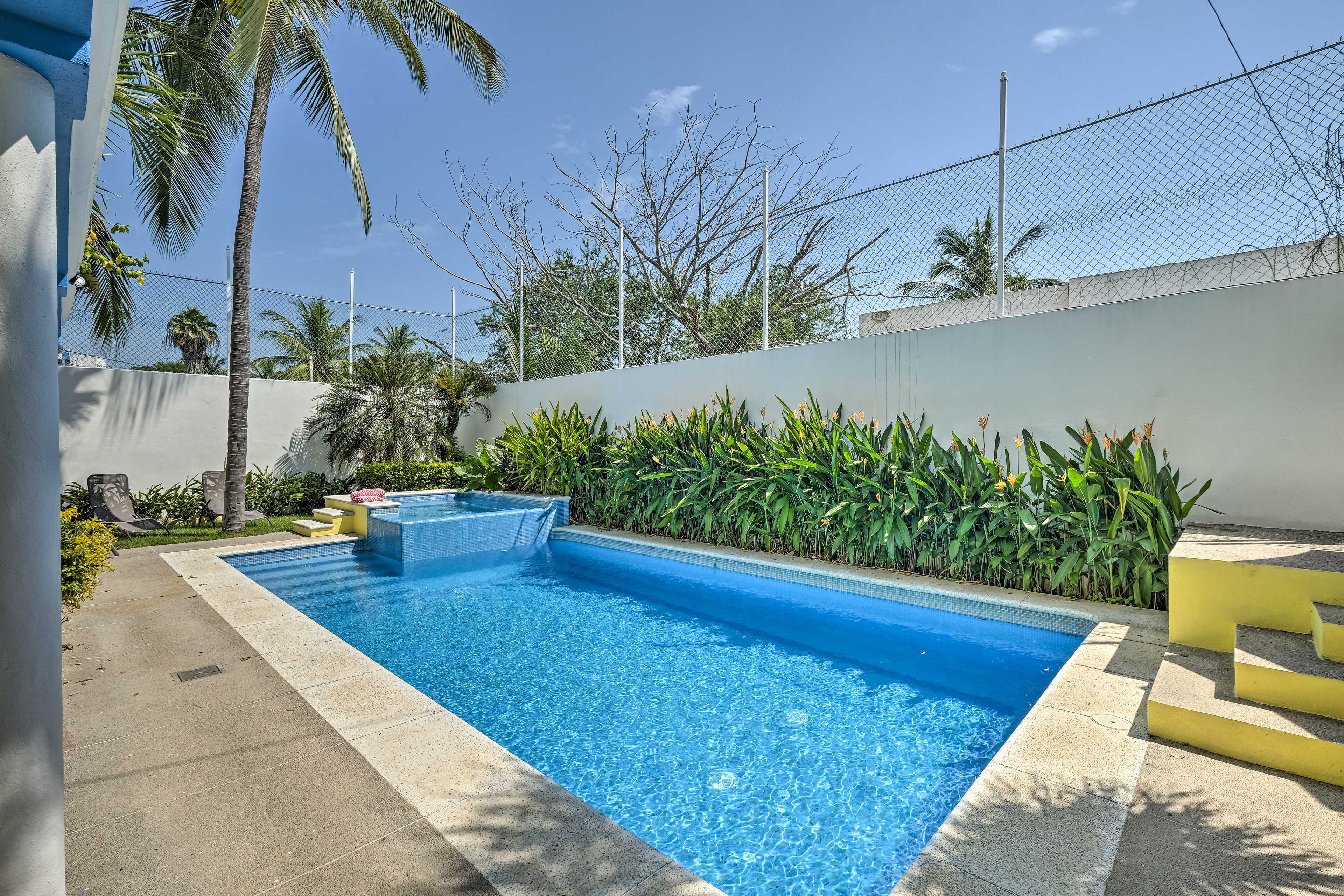 Private Pool & Spa | Both at Pool Temperature | Enclosed Yard