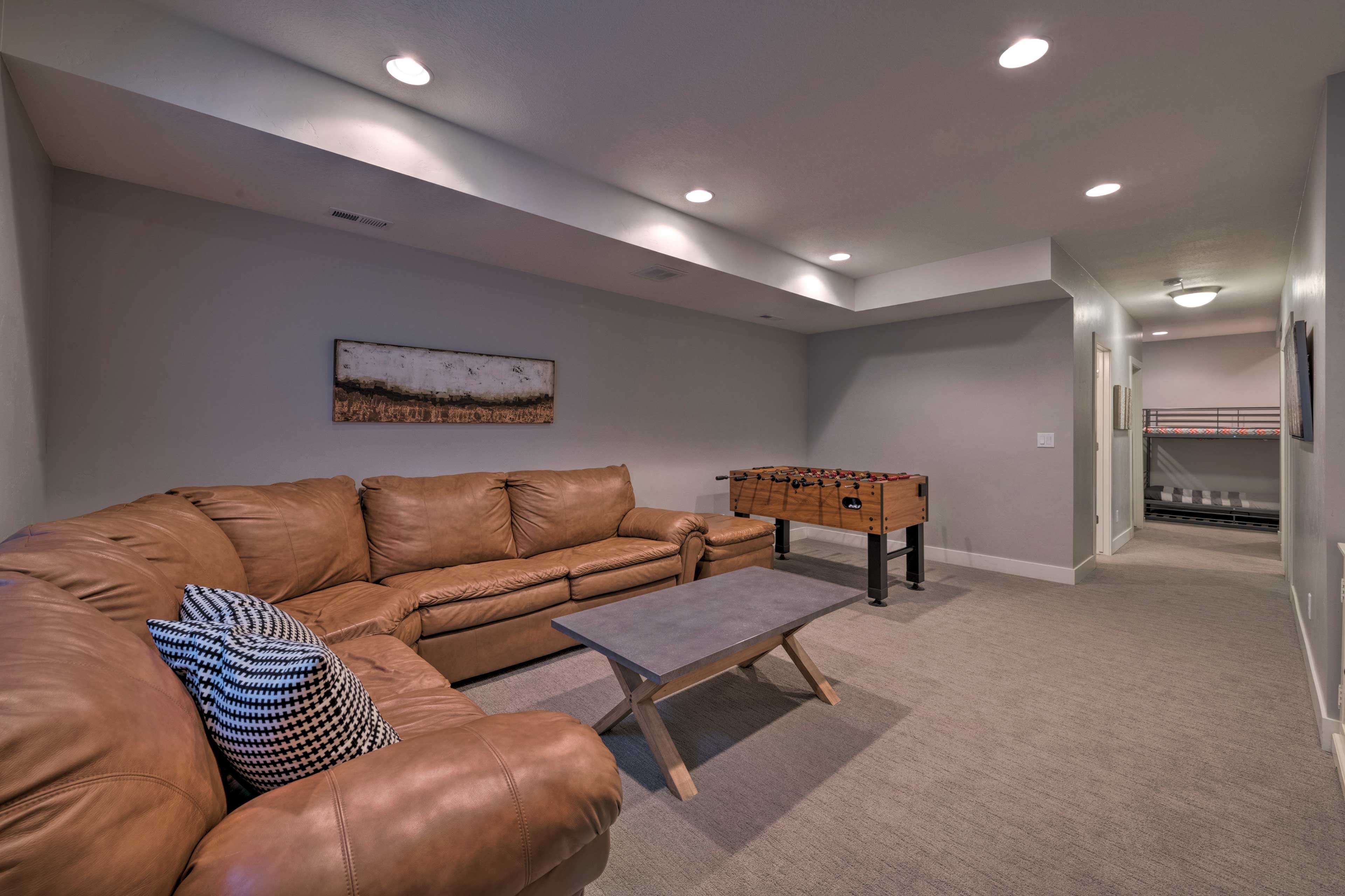 Game Room | Central Air Conditioning | Steps To Access | Bunk Beds
