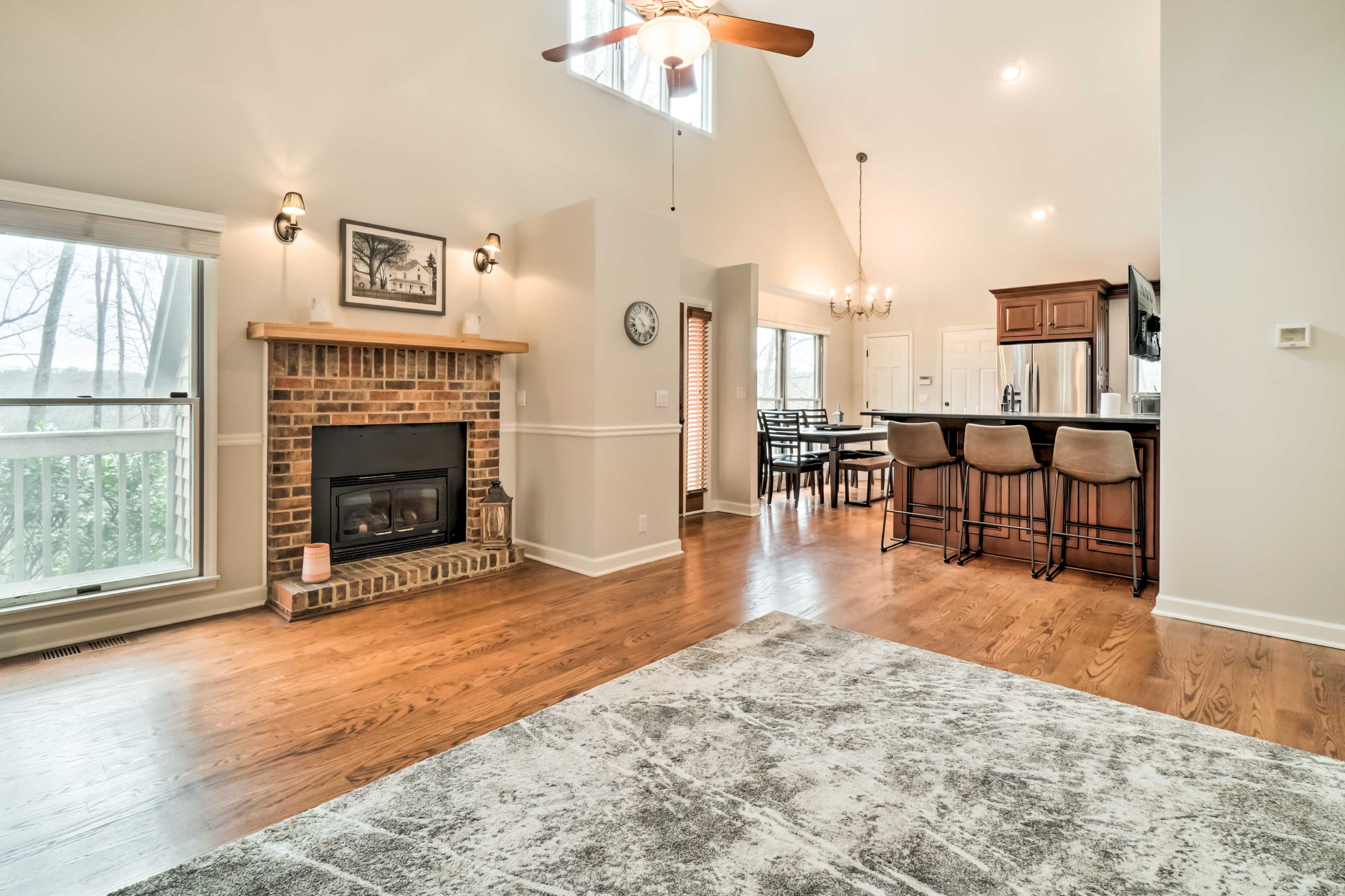 Living Room | Central Air Conditioning & Heating
