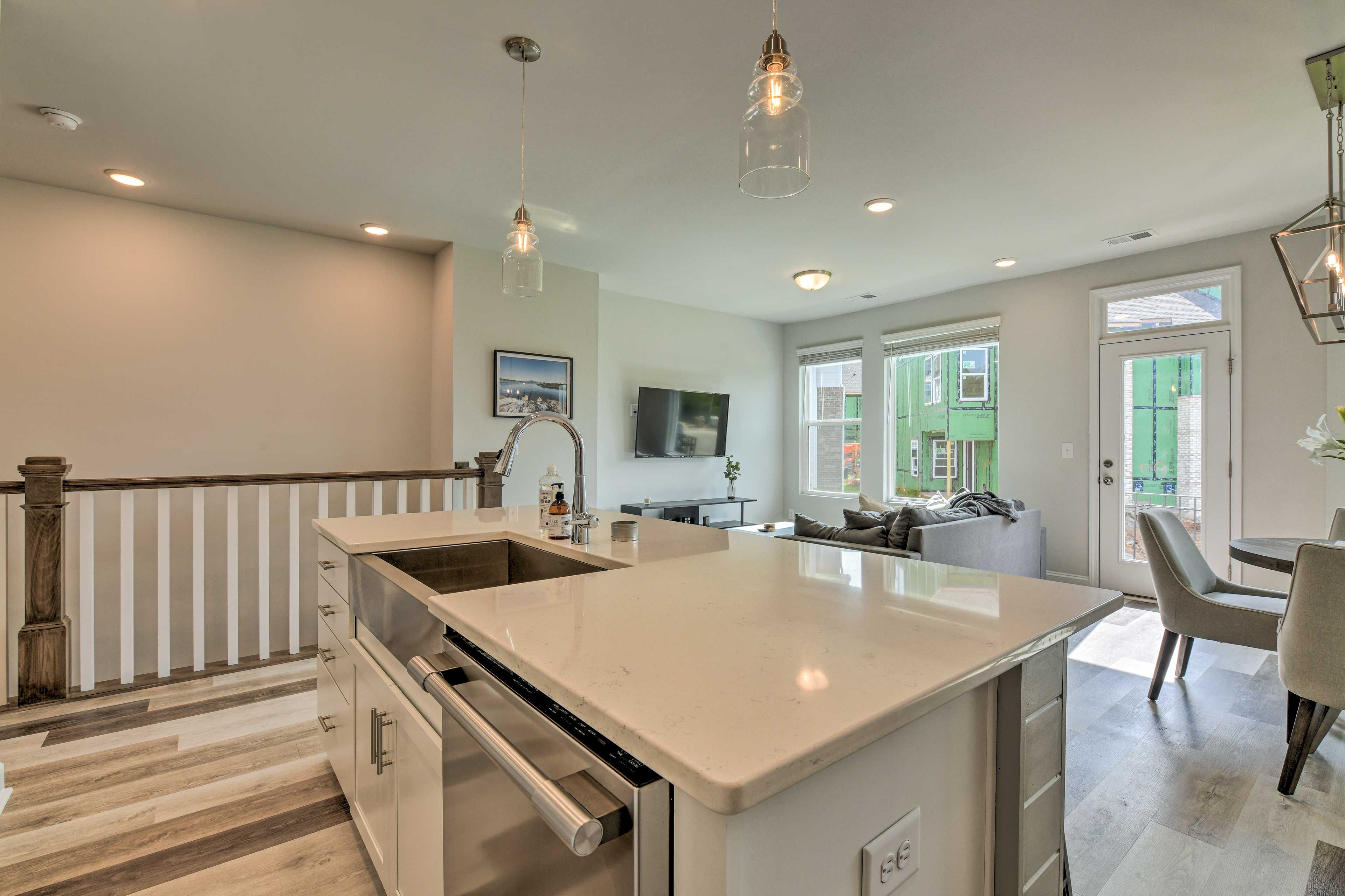 Unforgettable memories will be made at this townhome.