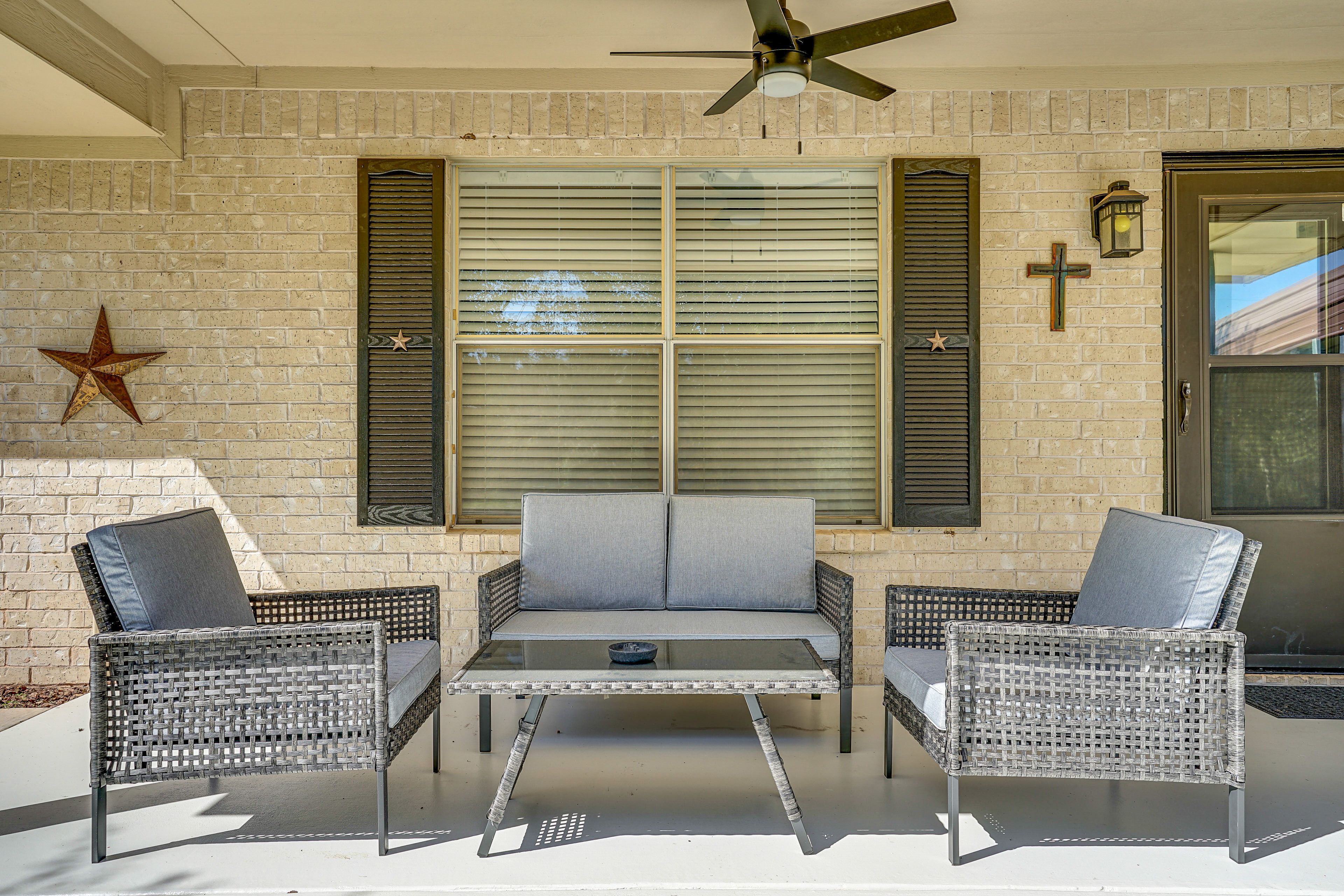 Furnished Front Porch