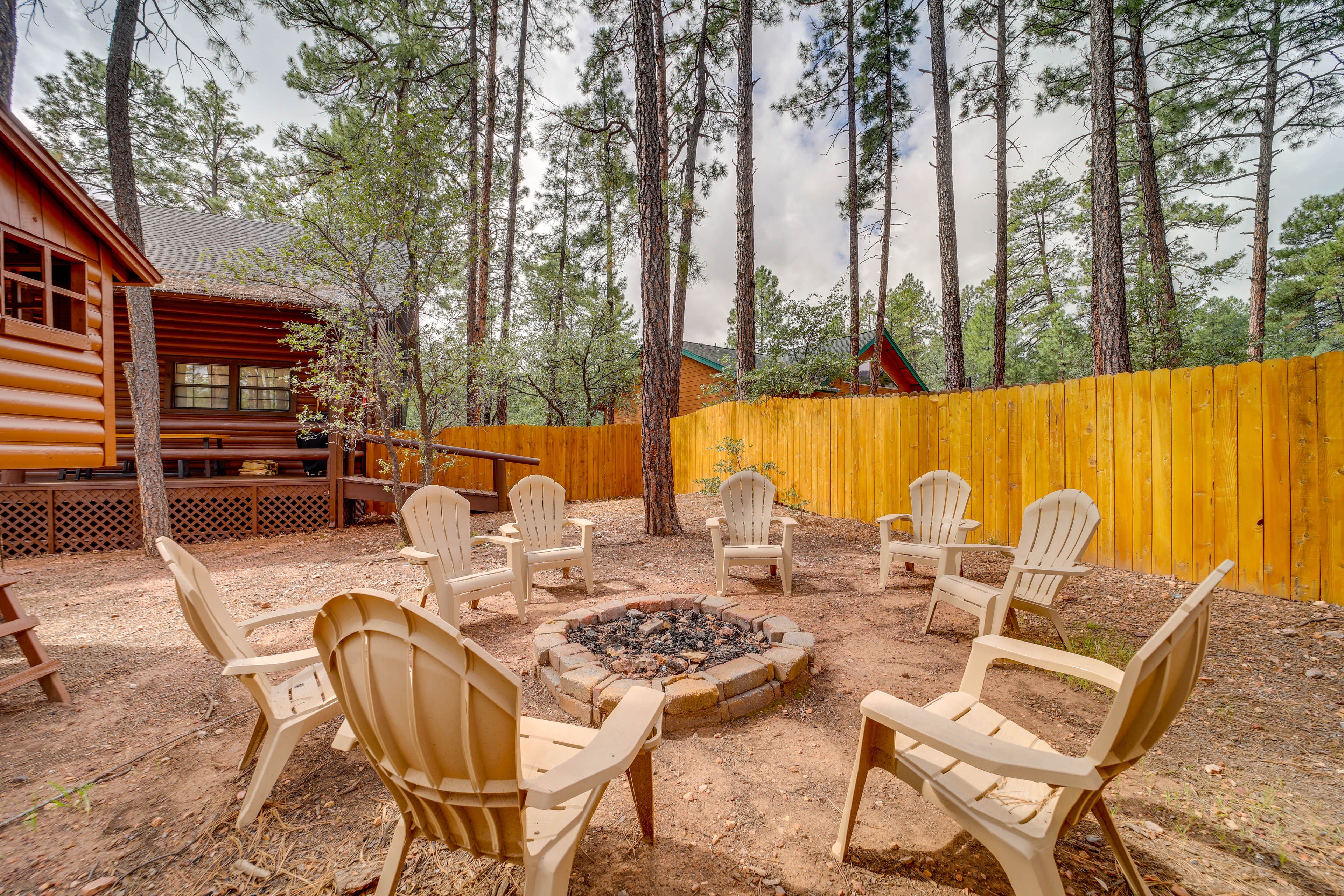 Private Backyard Area