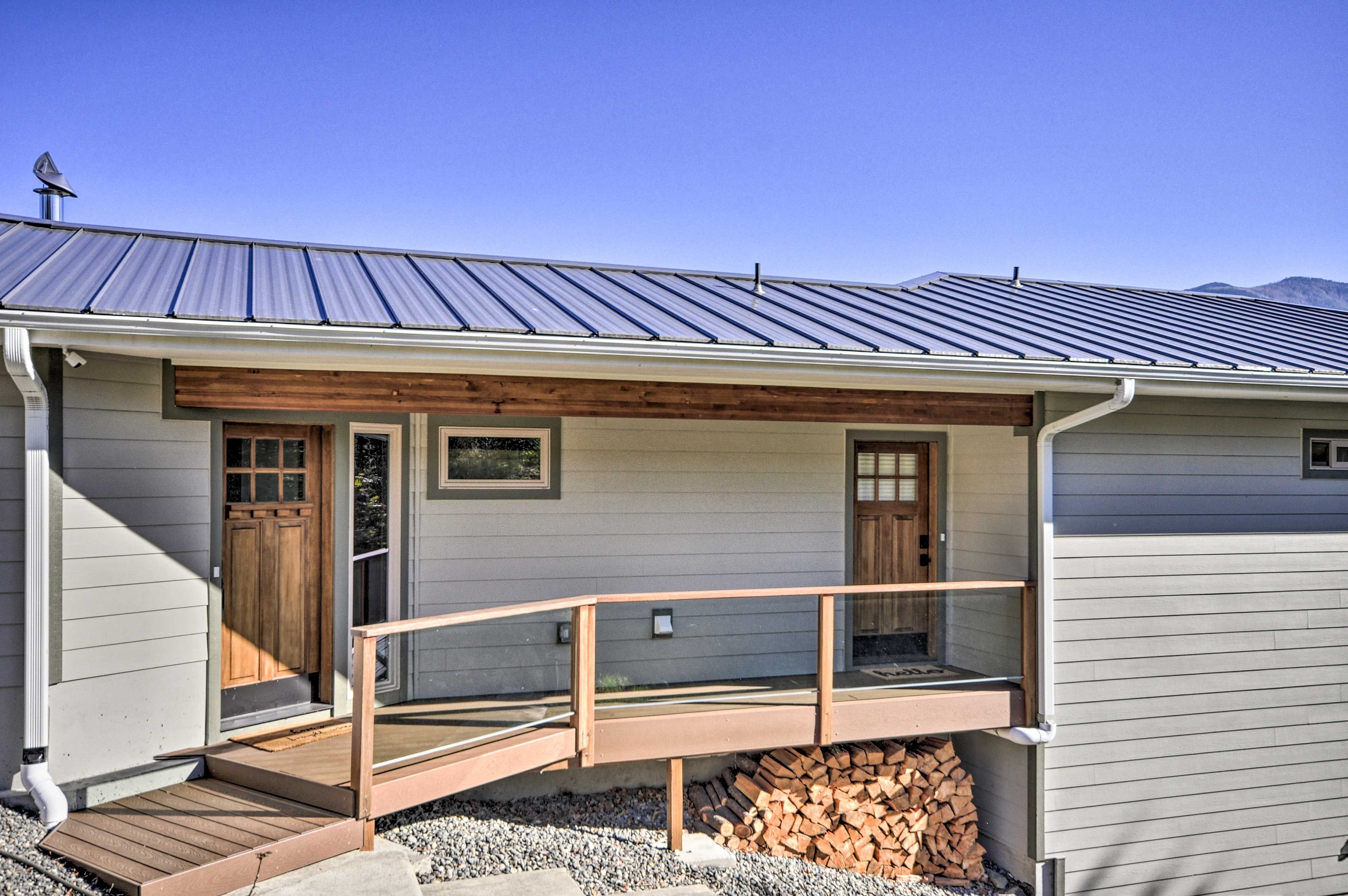 Front Door | Homeowner Lives On-Site in a Separate Unit