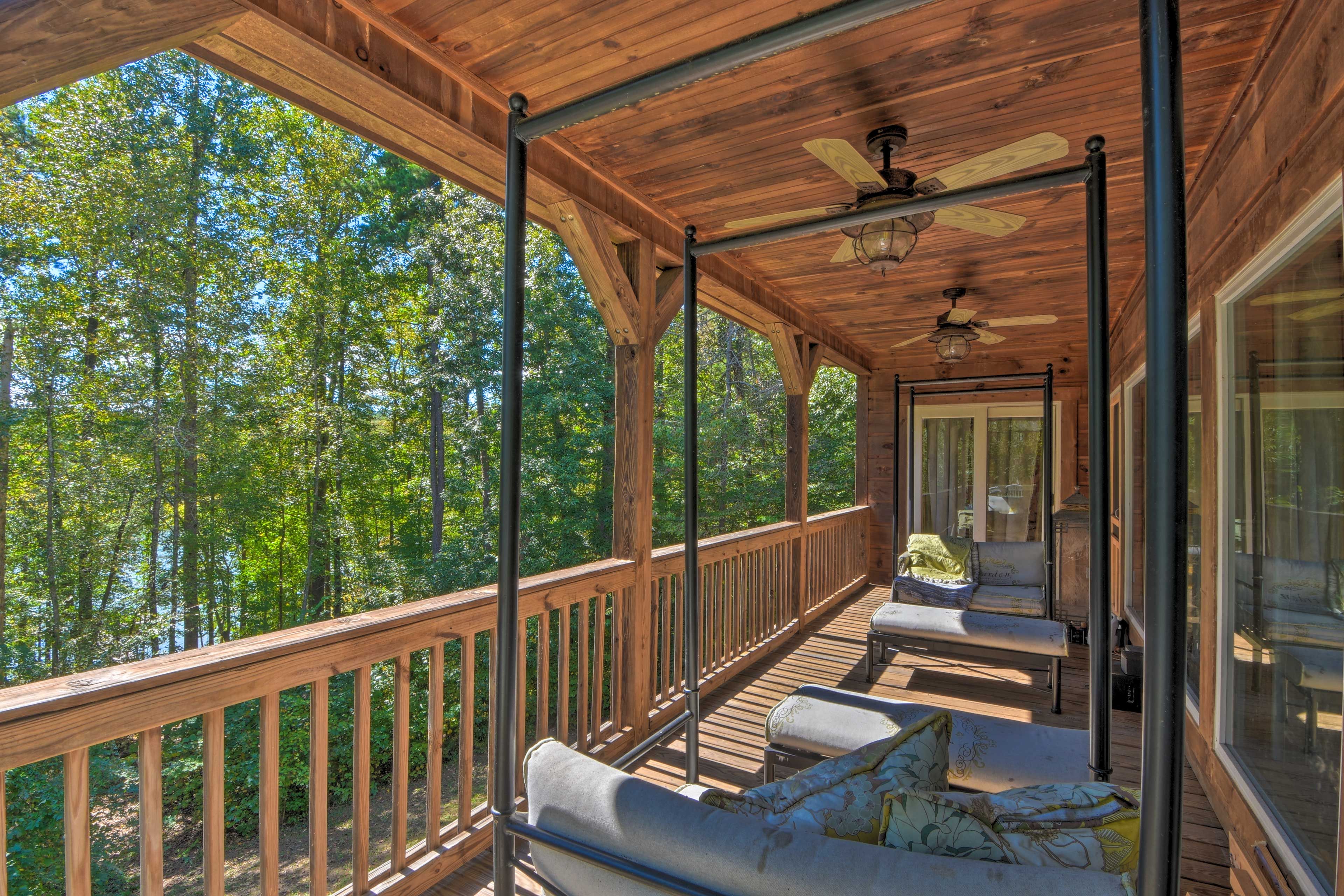 Upstairs Balcony