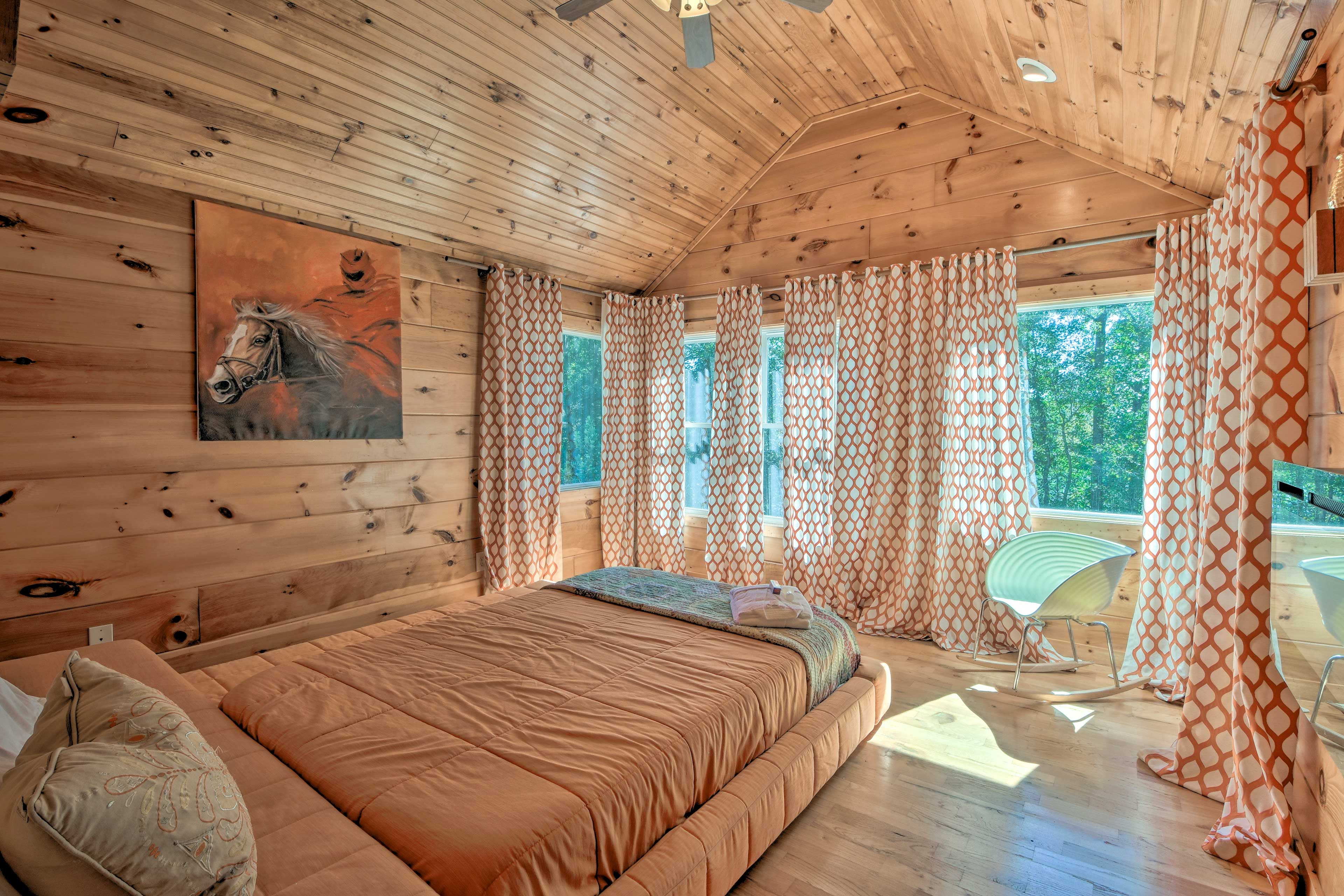 Bedroom 4 | Full Bed | Stairs Required | Linens Provided