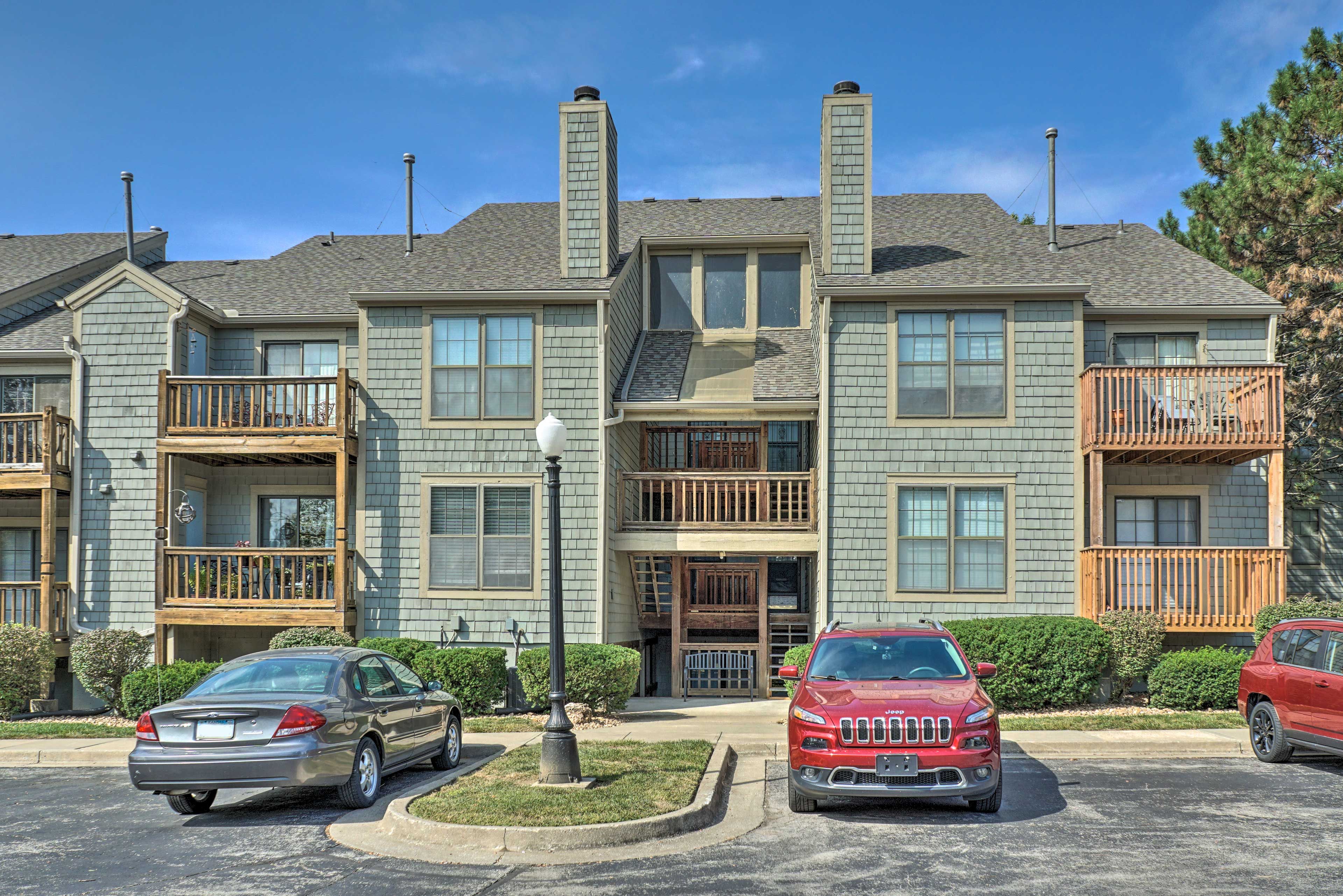 Condo Exterior | Community Parking Lot