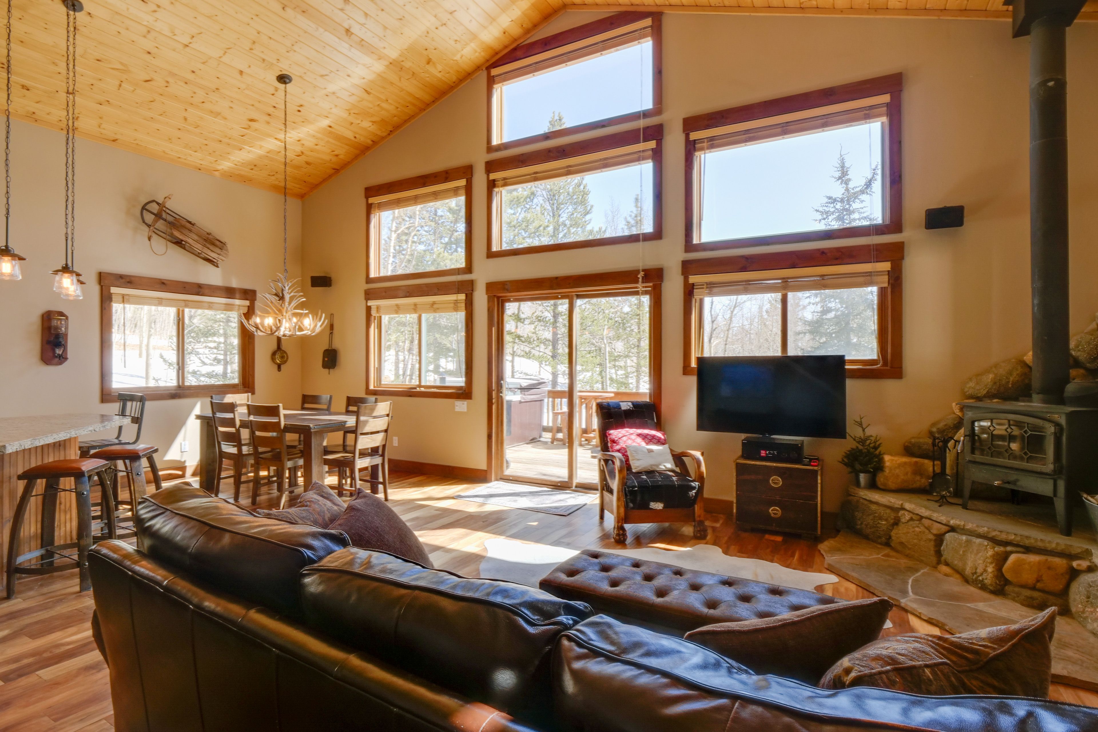 Living Room | Wood-Burning Stove