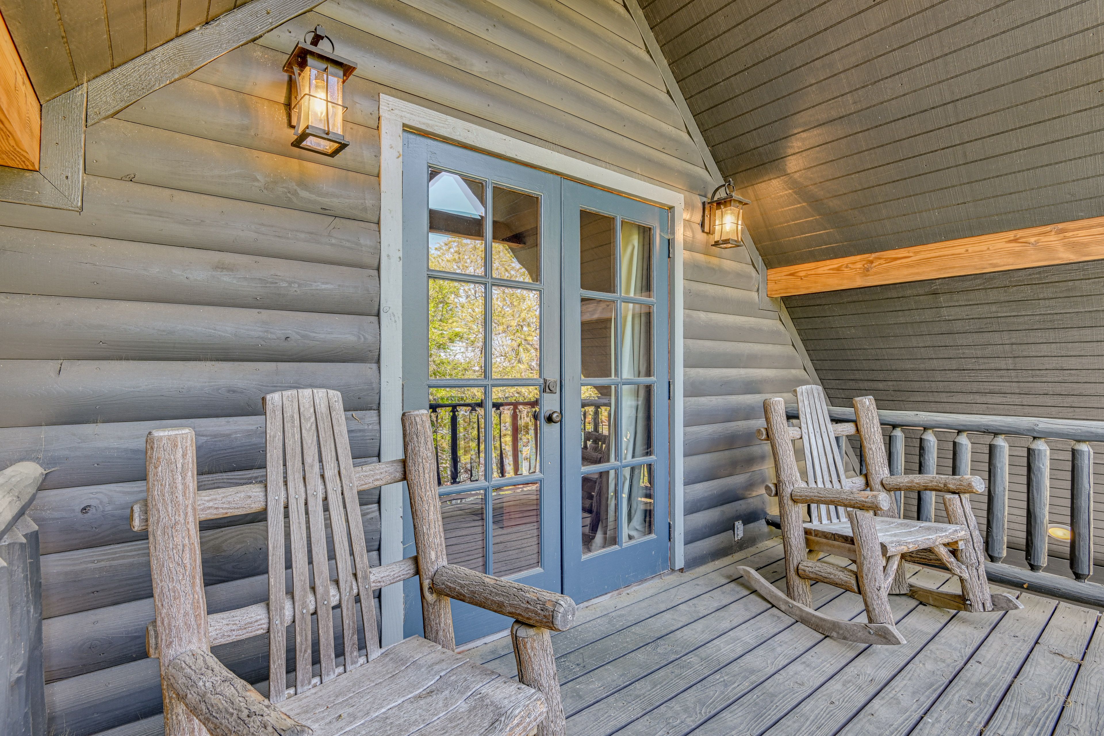 Balcony w/ Seating | Access via Bedroom 1