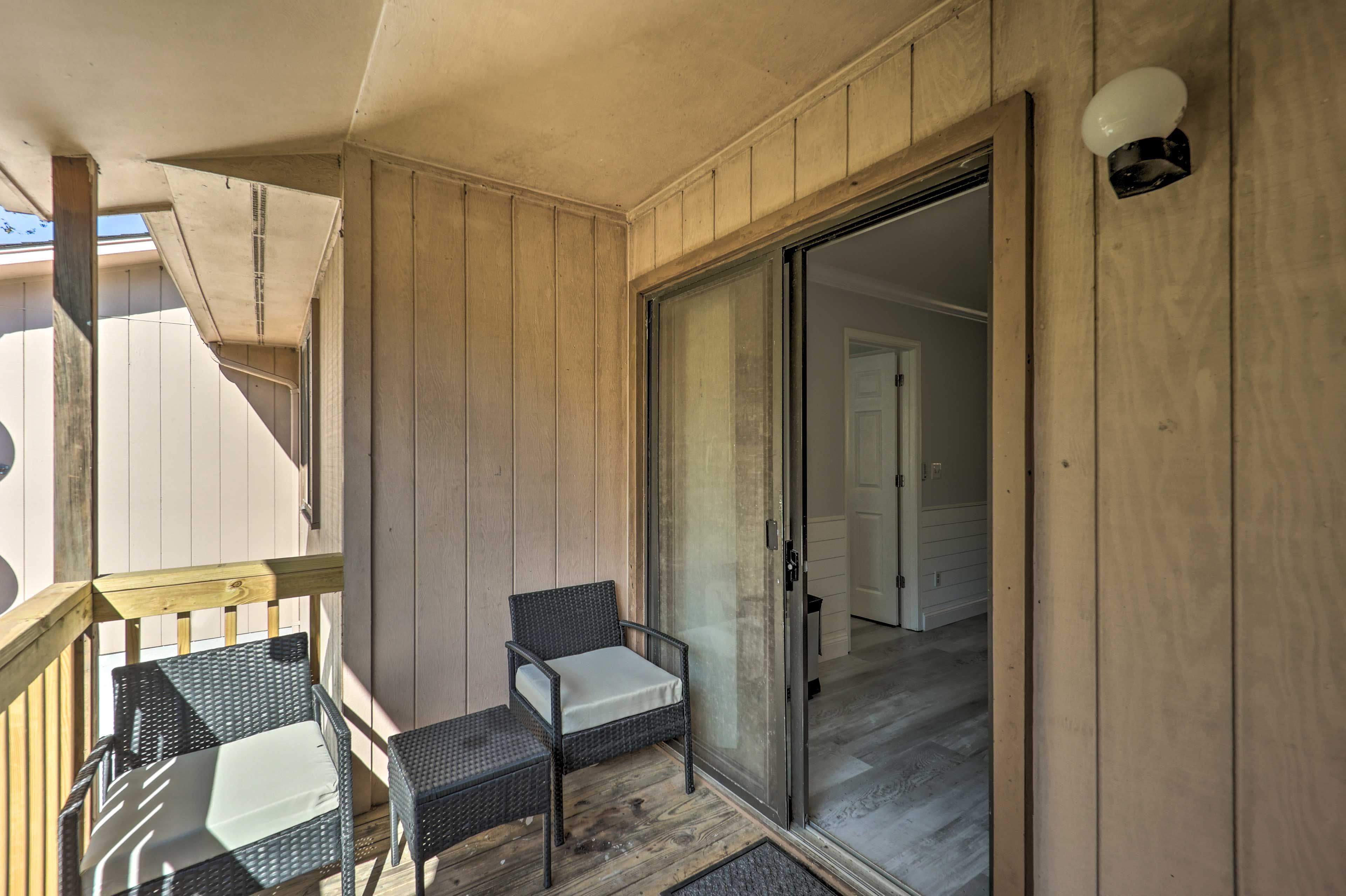 Furnished Balcony