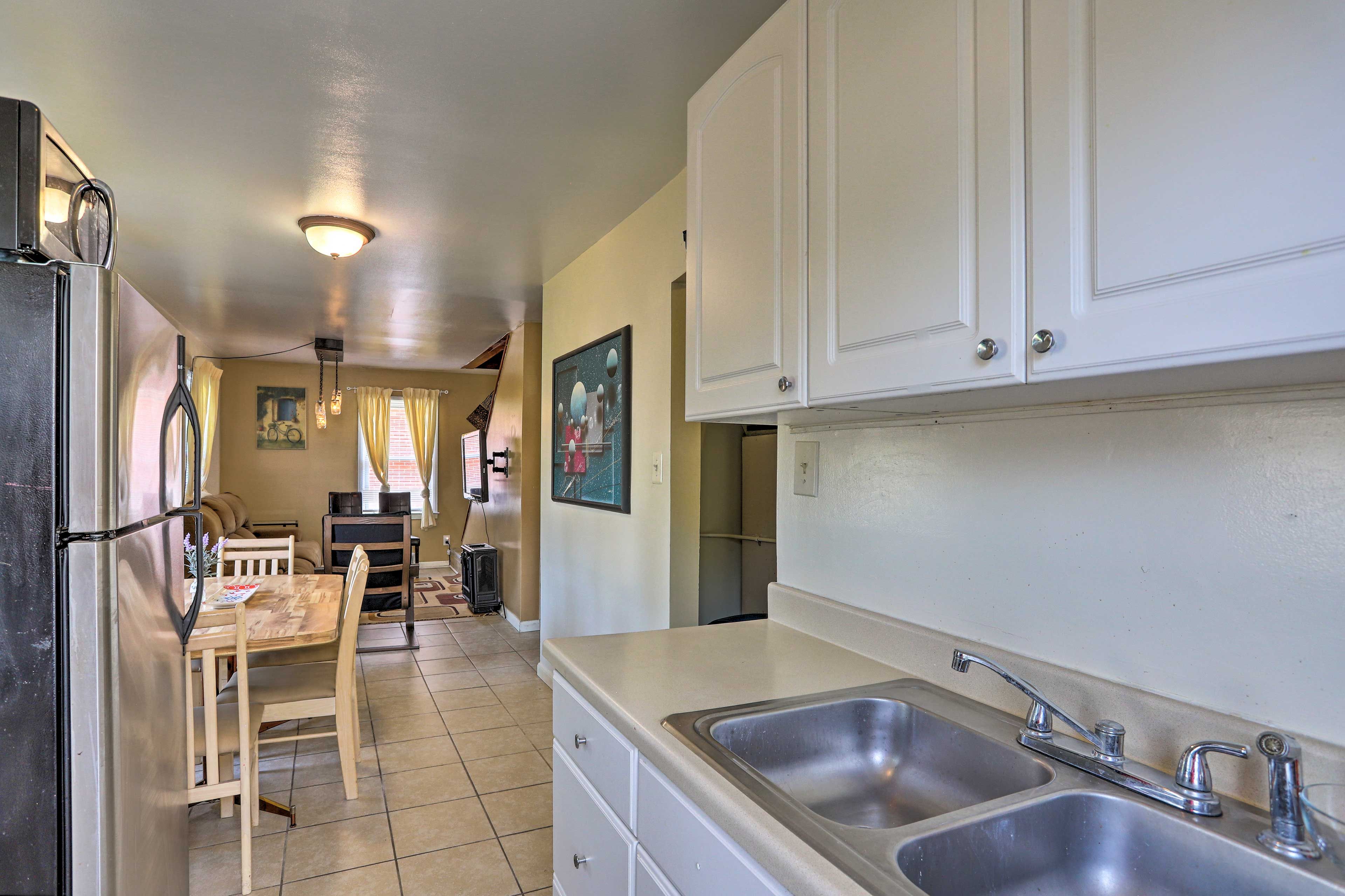 Well-Equipped Kitchen