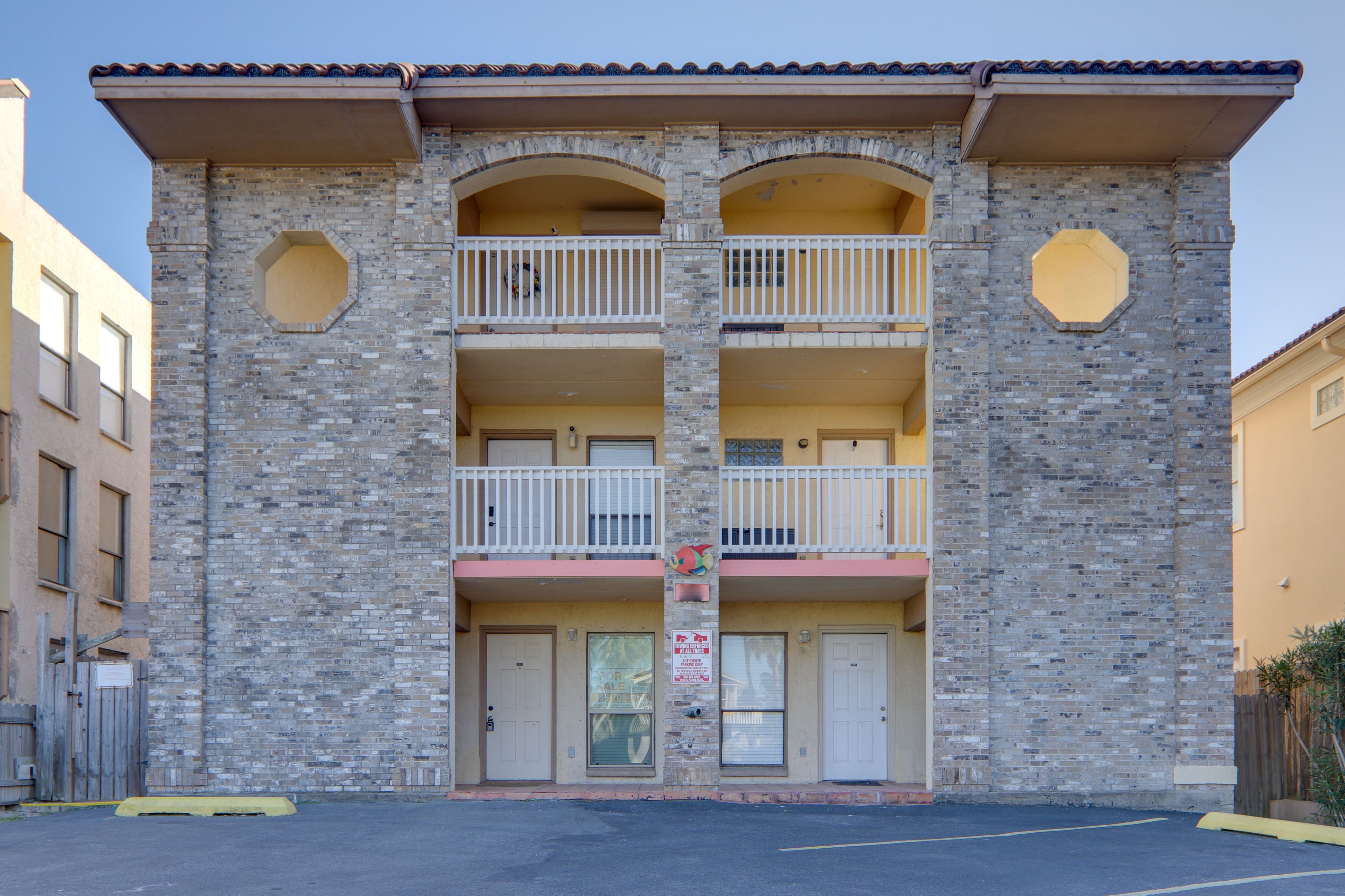 Condo Exterior | Walk to Beach | Off-Street Parking