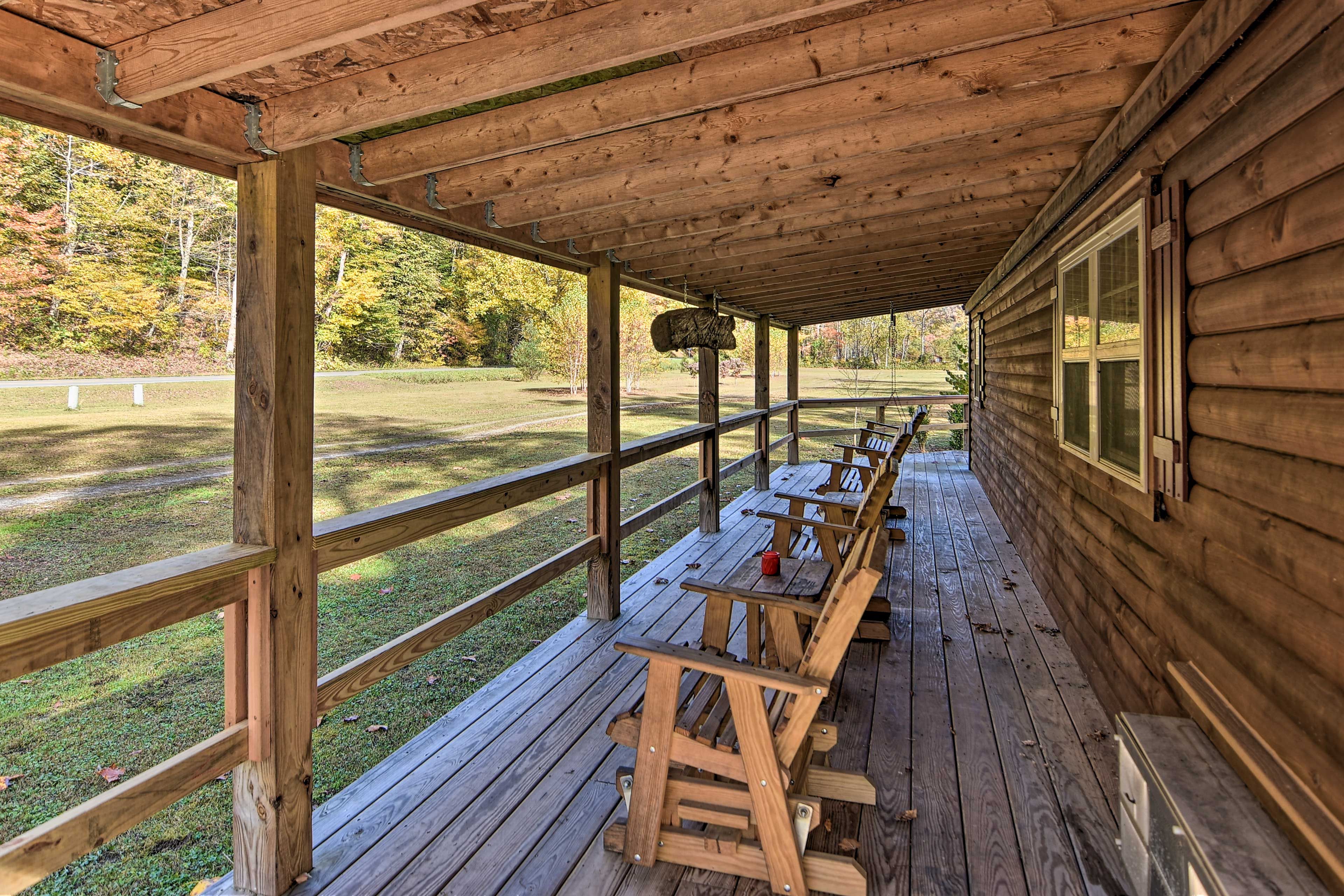 Furnished Wraparound Porch