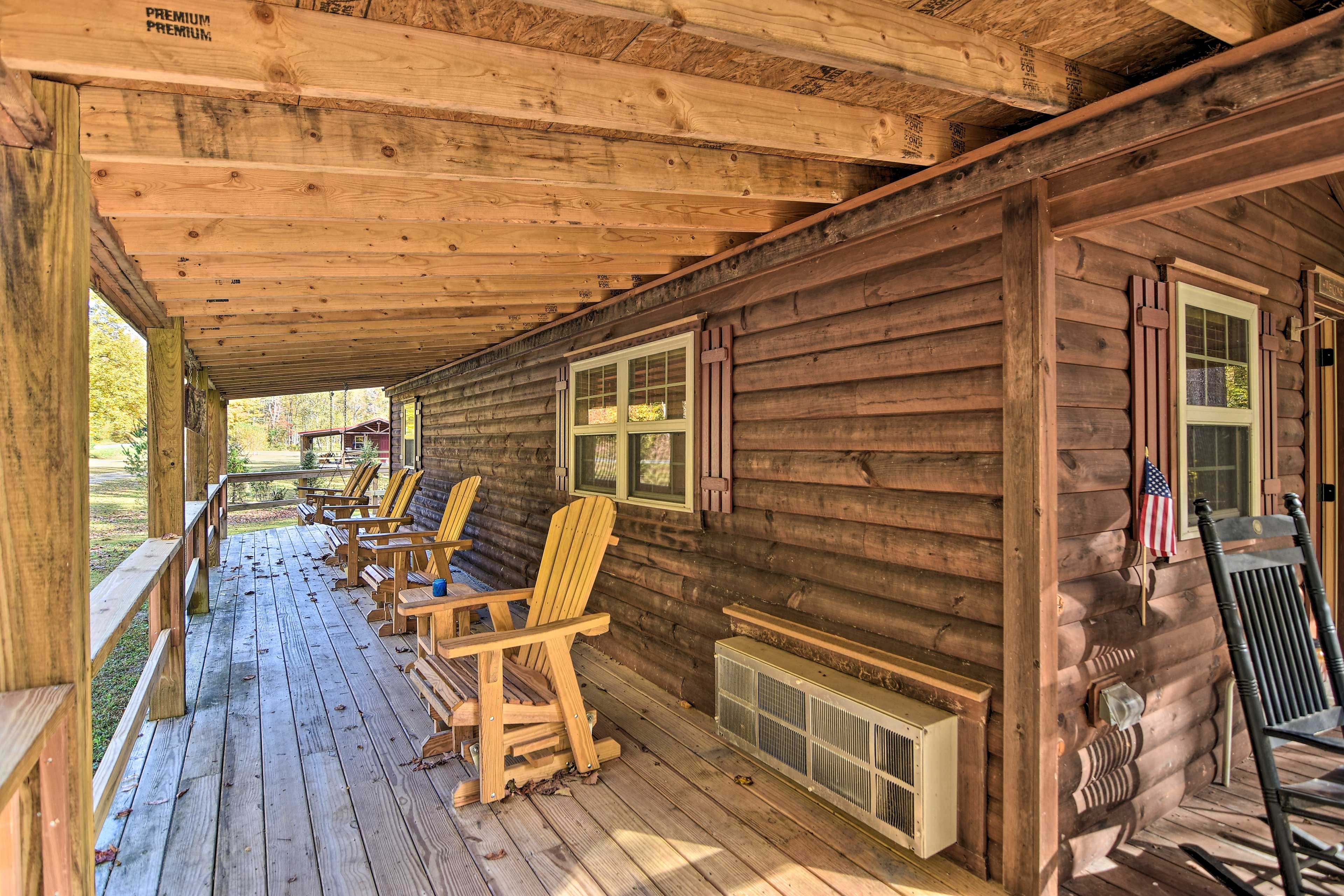 Furnished Wraparound Porch