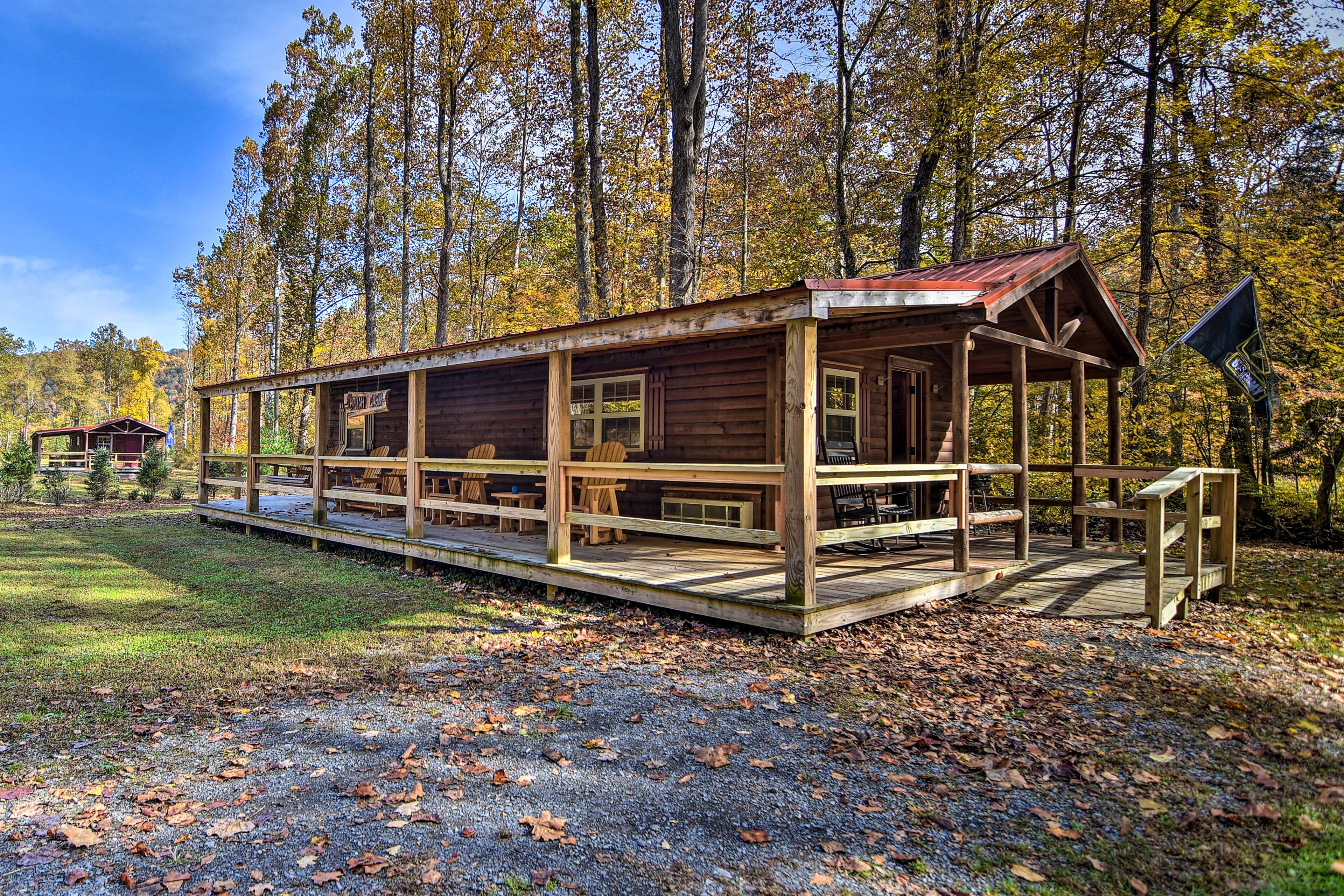 Cabin Exterior | Step-Free Access | Additional Accommodations Available