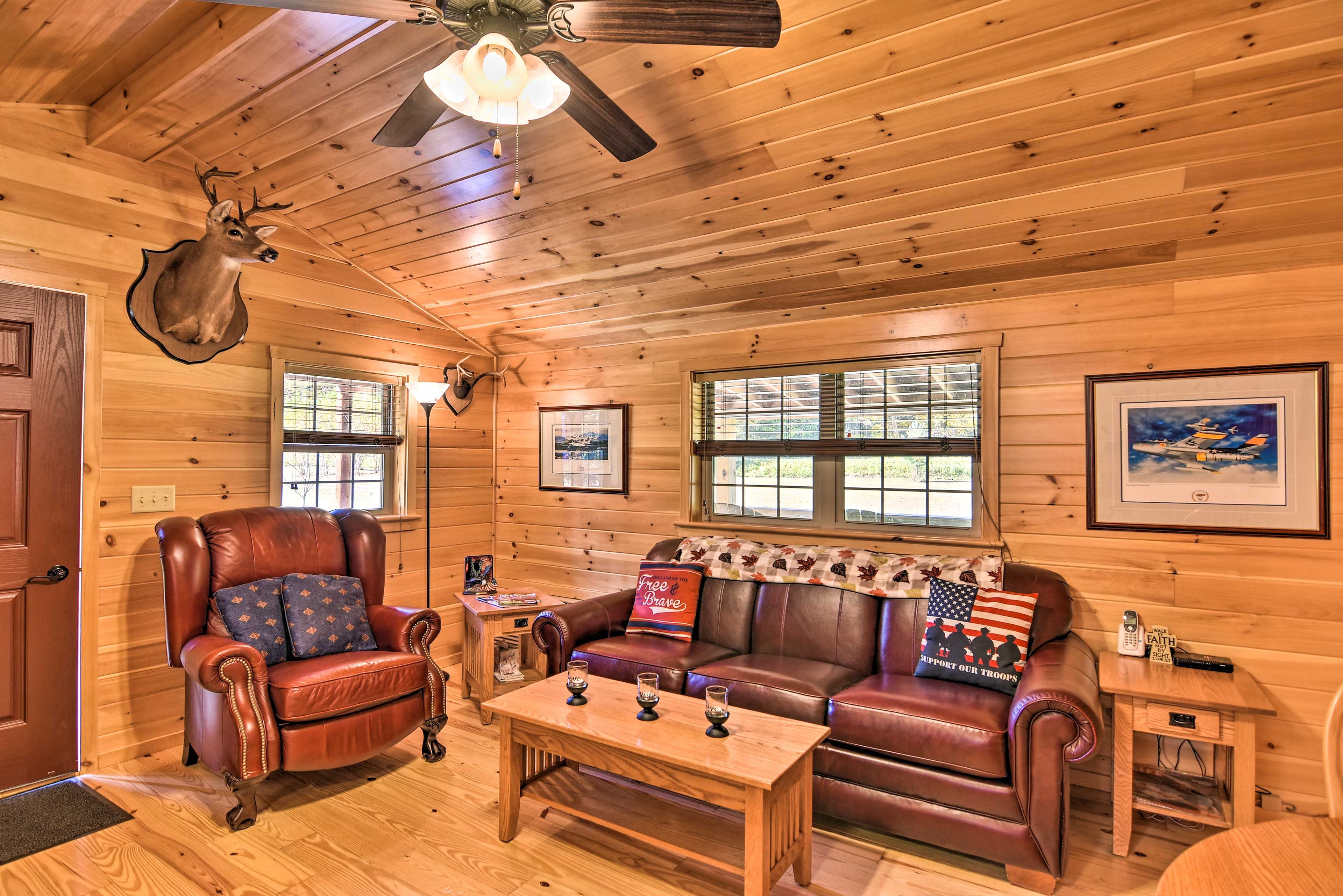 Parsons Vacation Rental | 1BR | 1BA | 600 Sq Ft