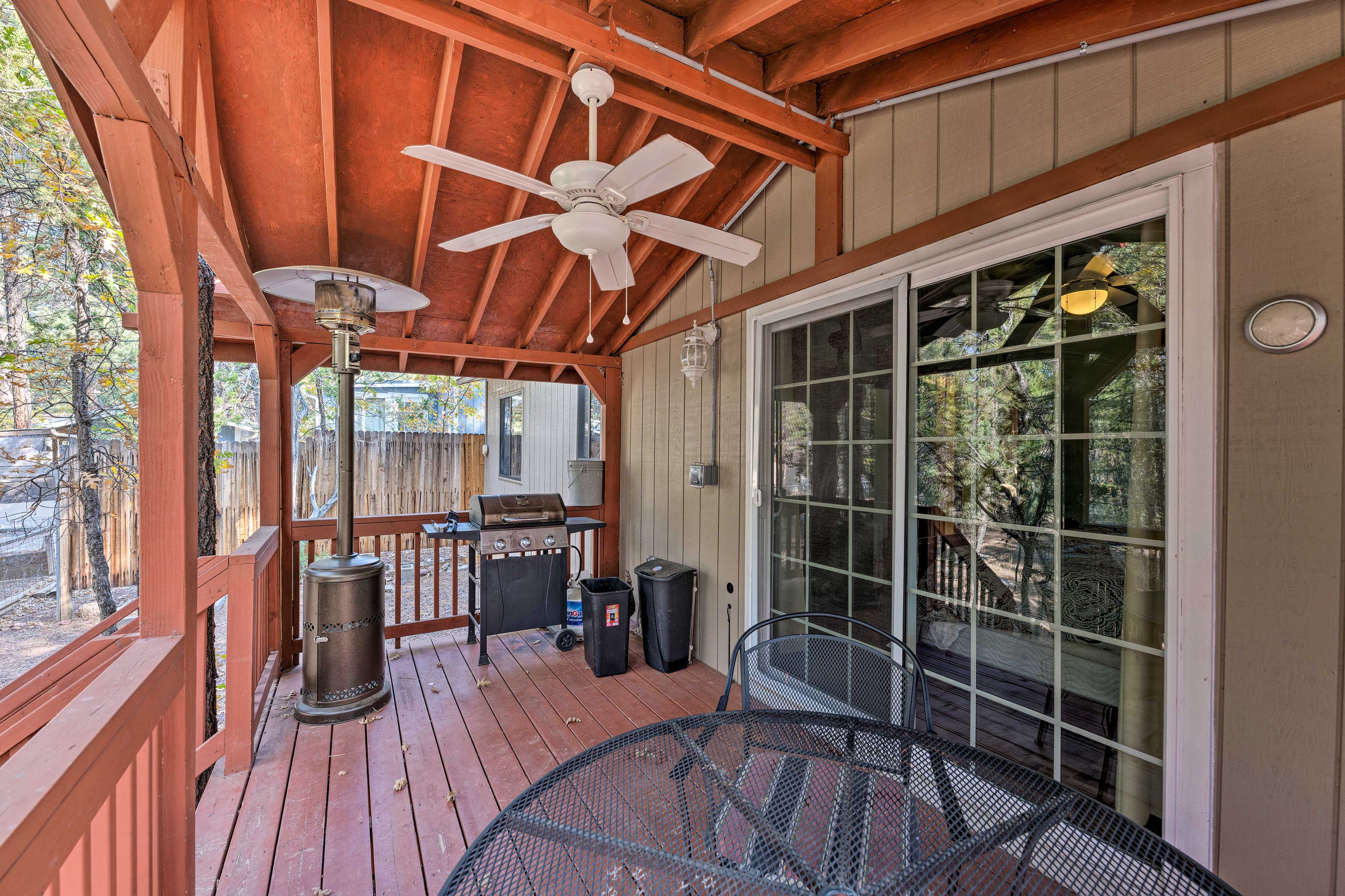 Private Deck | Heat Lamp | Gas Grill