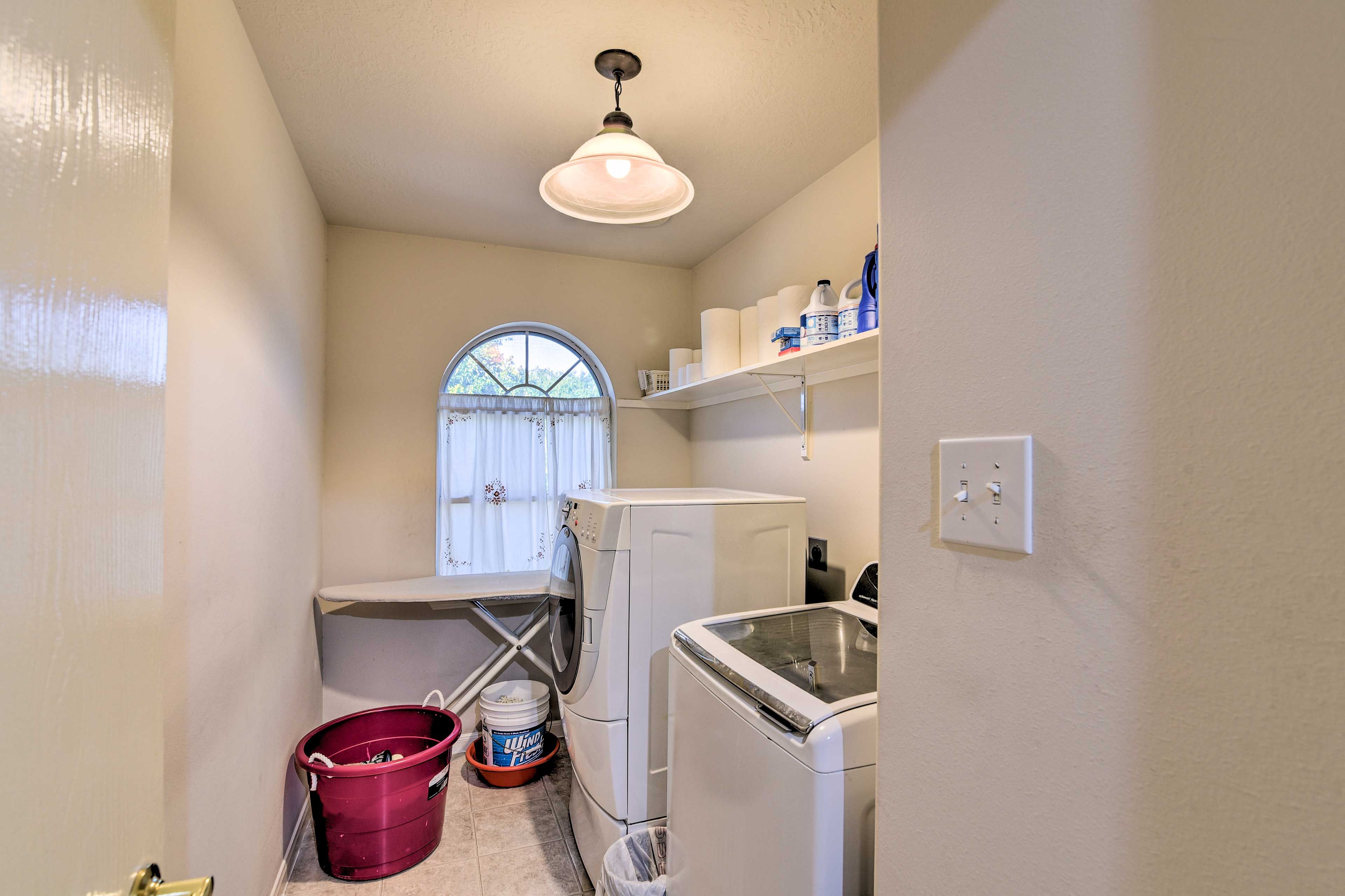 Laundry Room | 2nd Floor | Air Conditioning/Central Heating