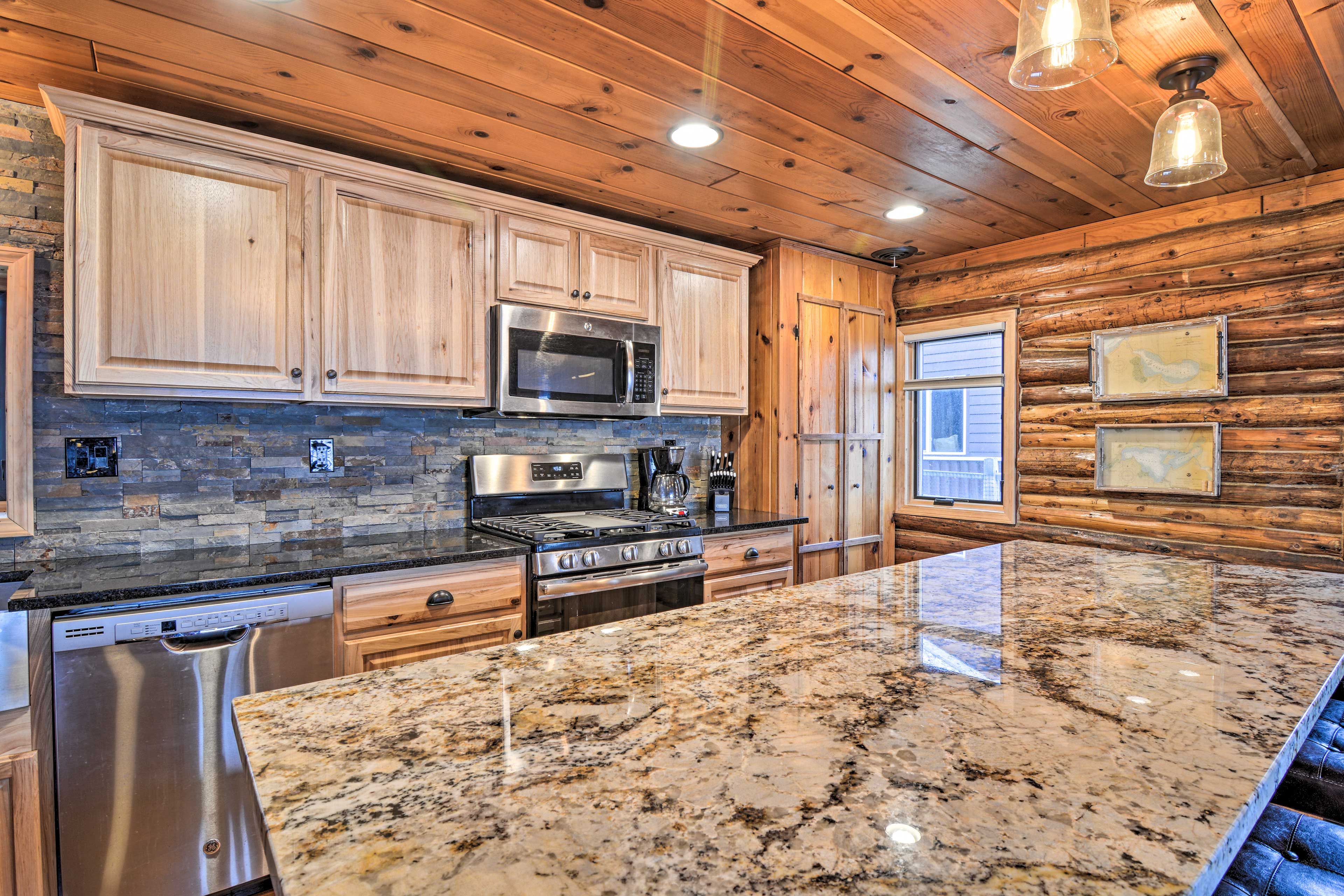 Fully Equipped Kitchen | 1st Floor | Cooking Basics & Spices | Dishware/Flatware
