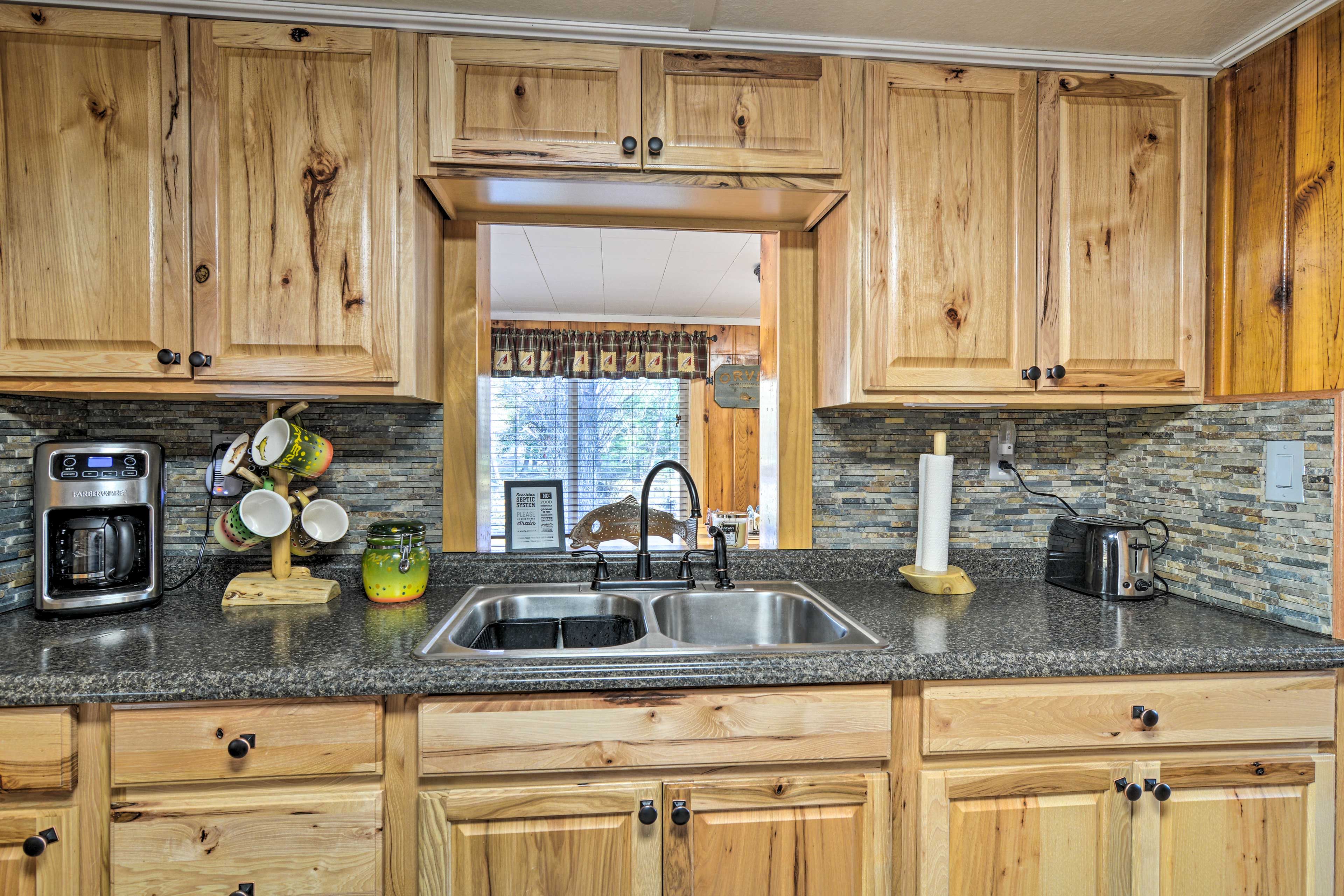 Well-Equipped Kitchen